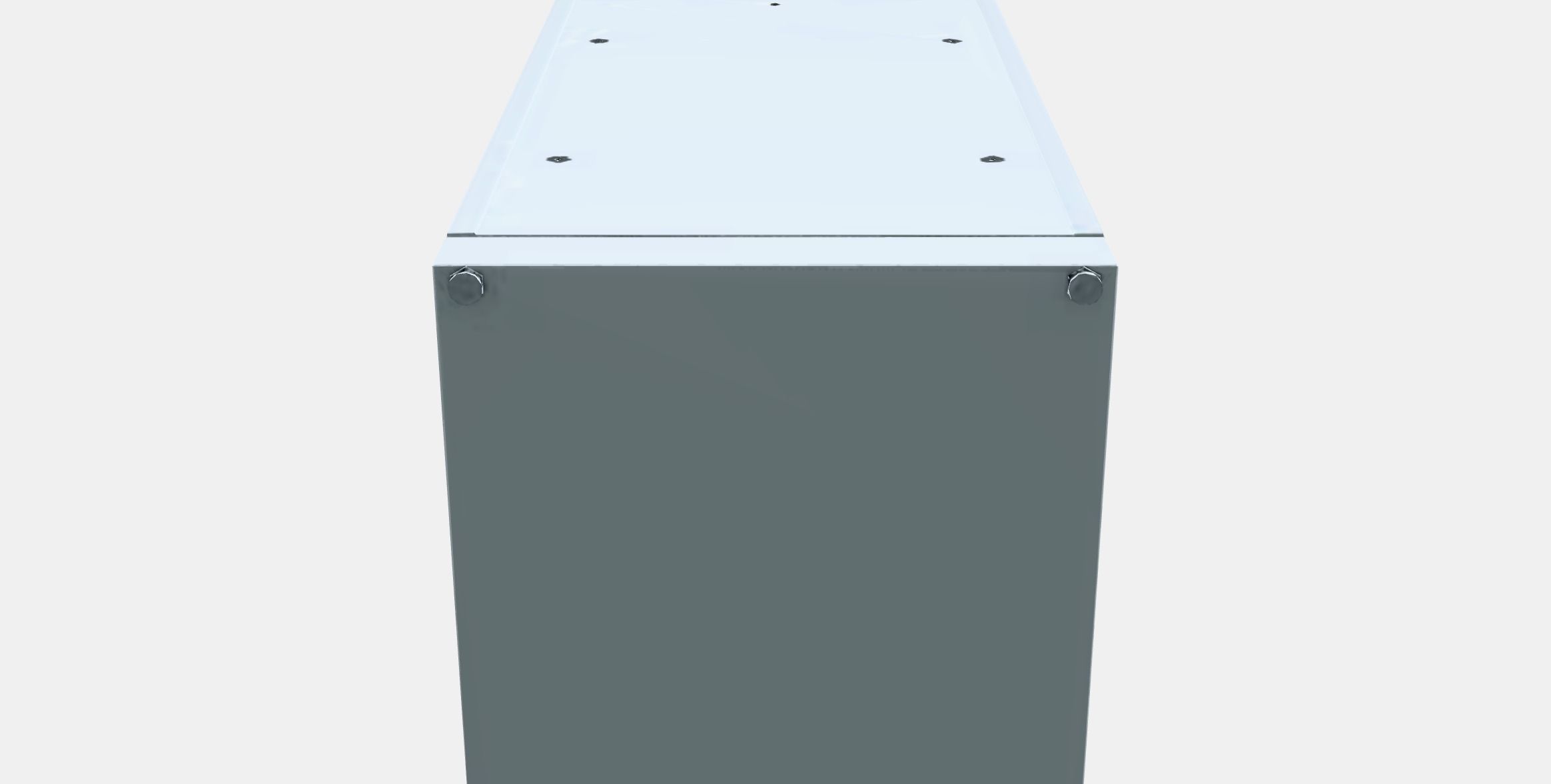 NORDLI Chest of 3 drawers Low-poly 3D model_8