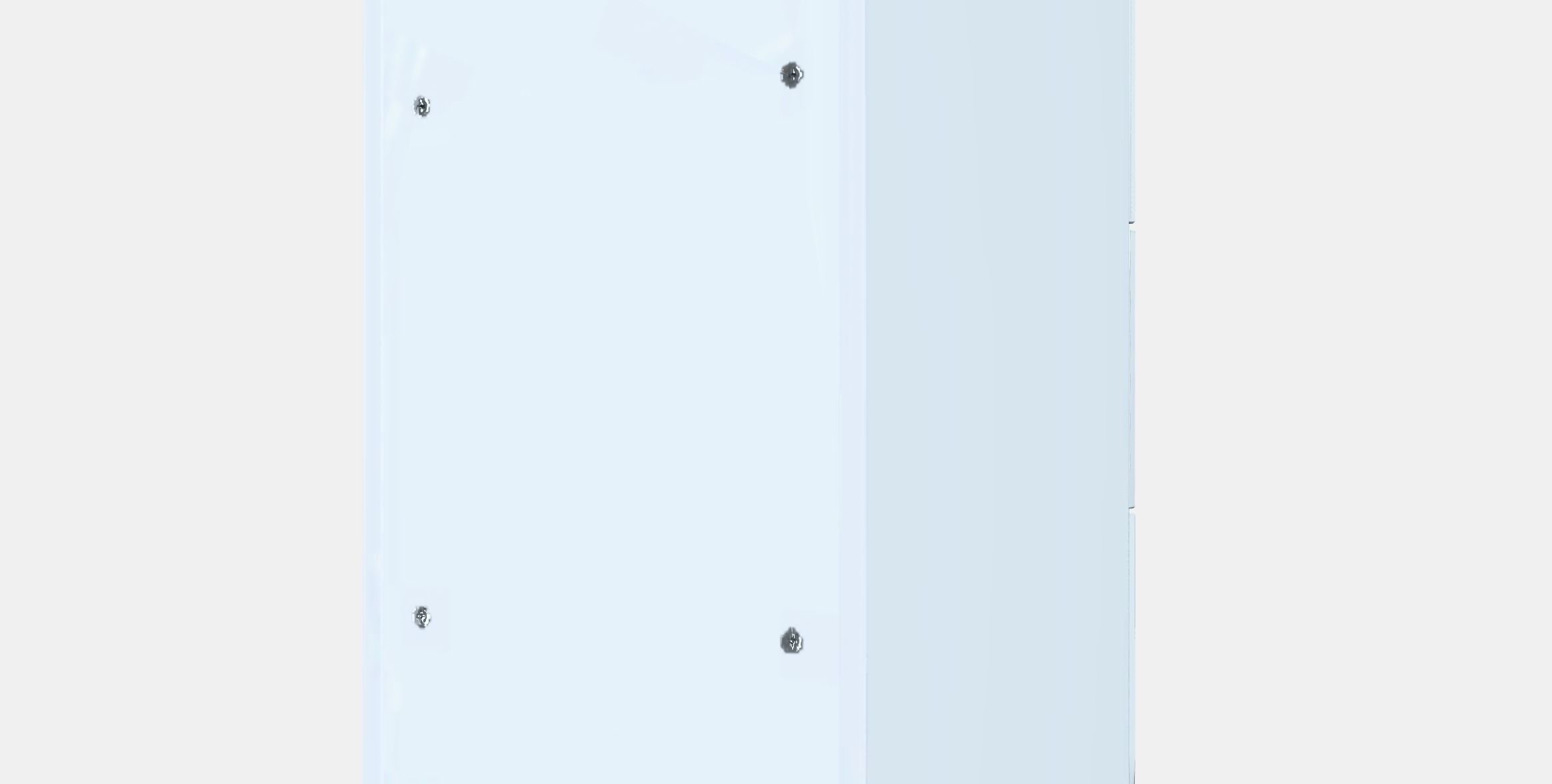 NORDLI Chest of 3 drawers Low-poly 3D model_5