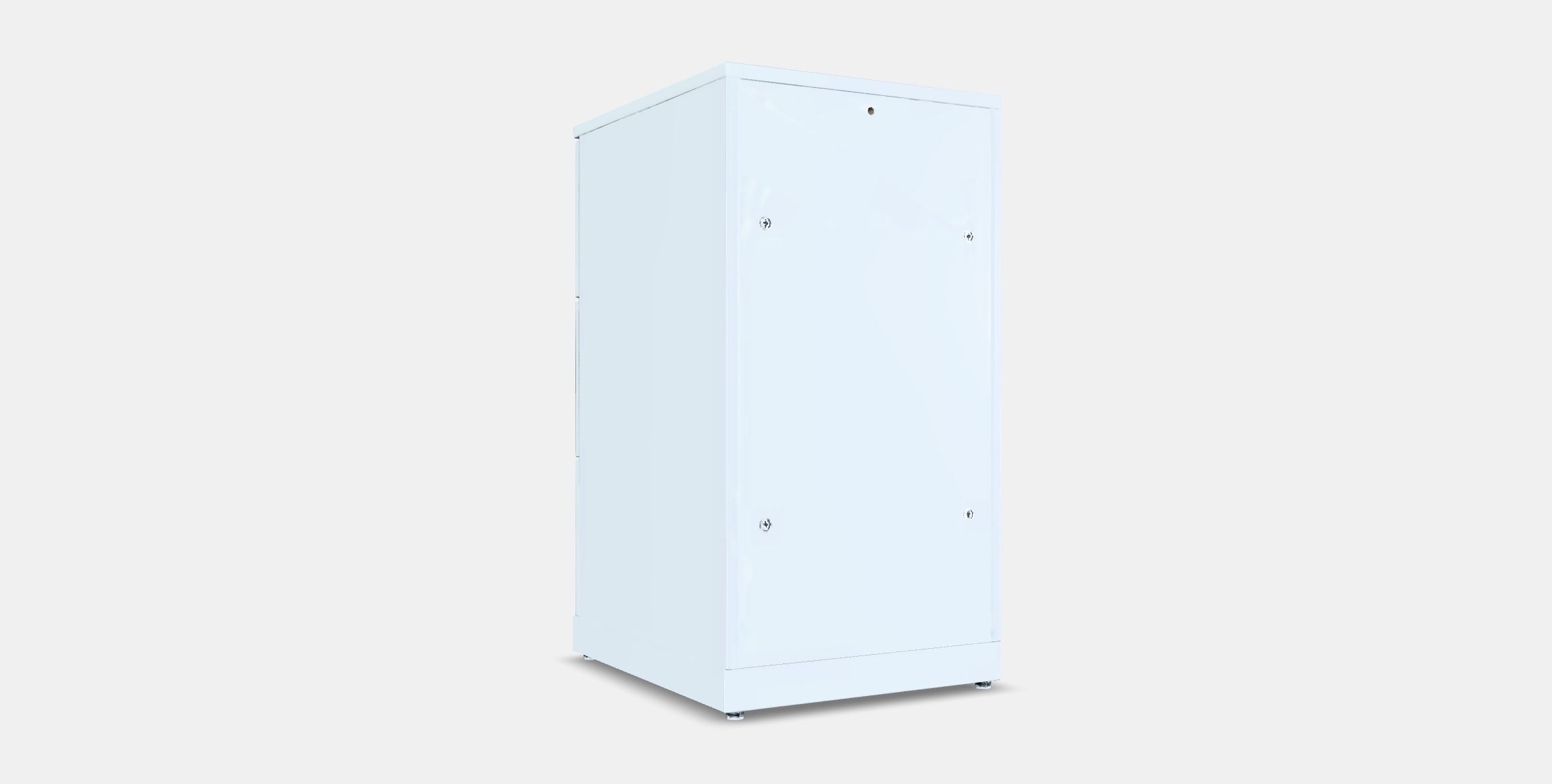 NORDLI Chest of 3 drawers Low-poly 3D model_16