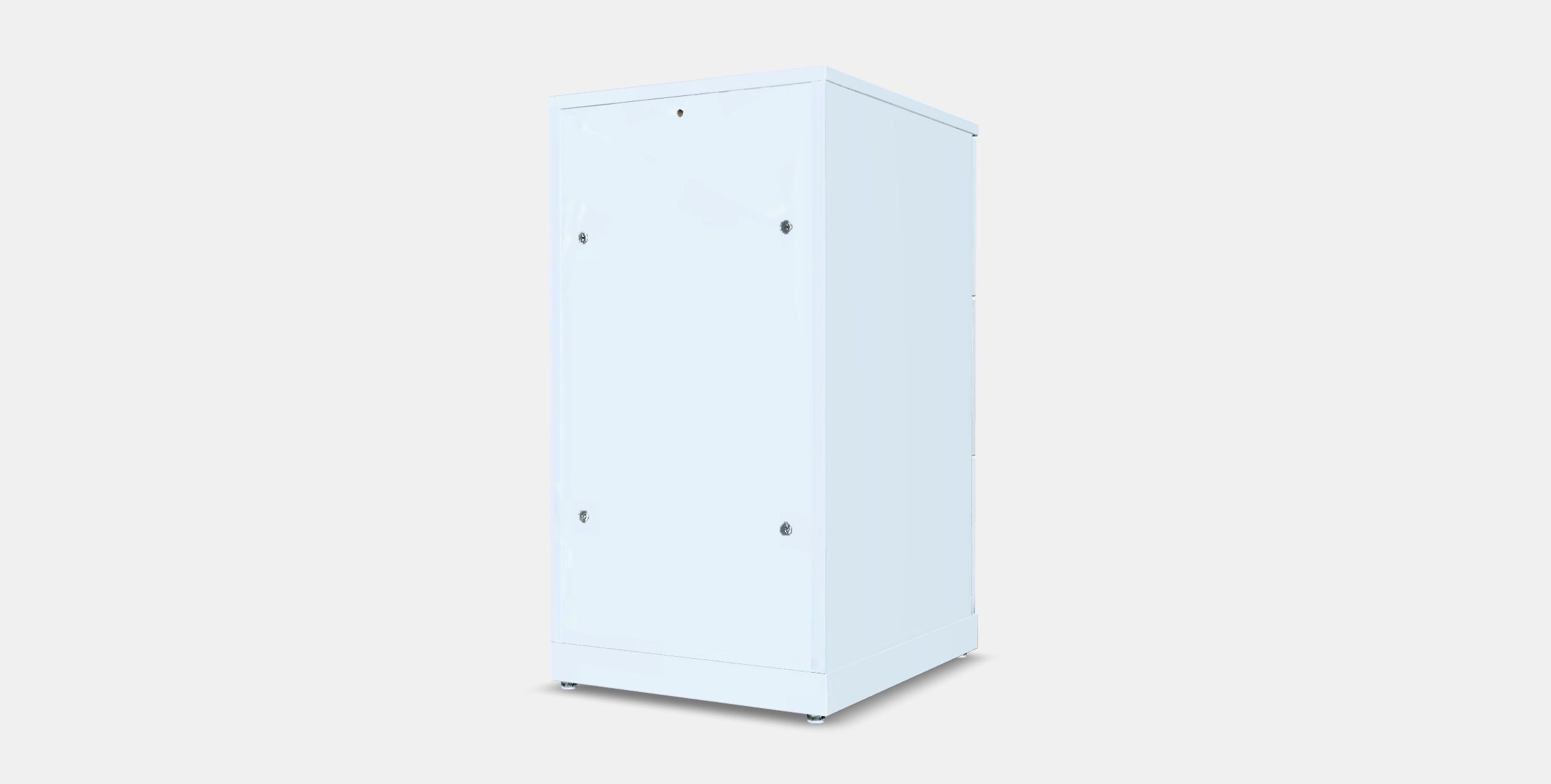 NORDLI Chest of 3 drawers Low-poly 3D model_6