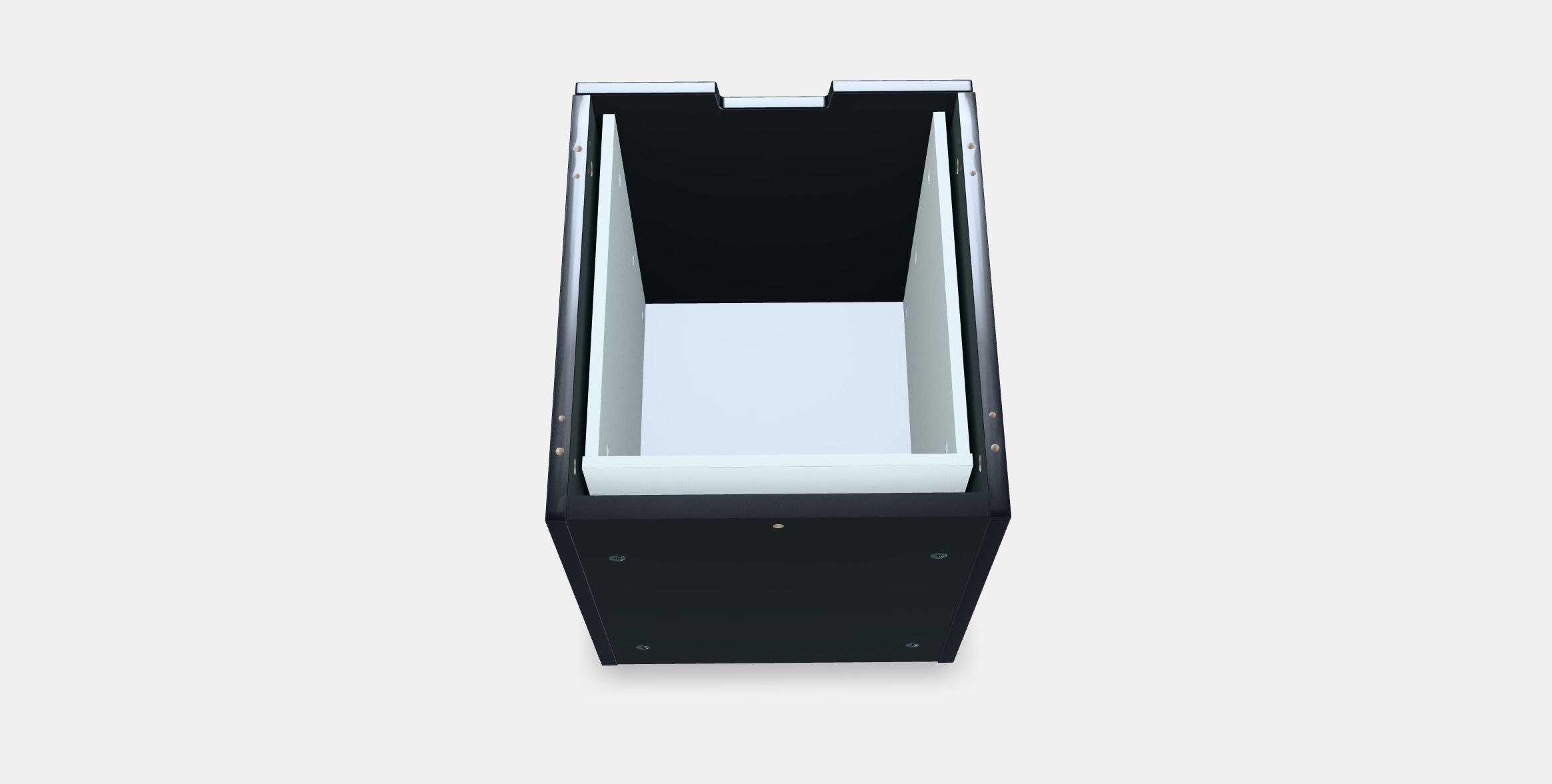 NORDLI Modular chest of drawers Low-poly 3D model_3