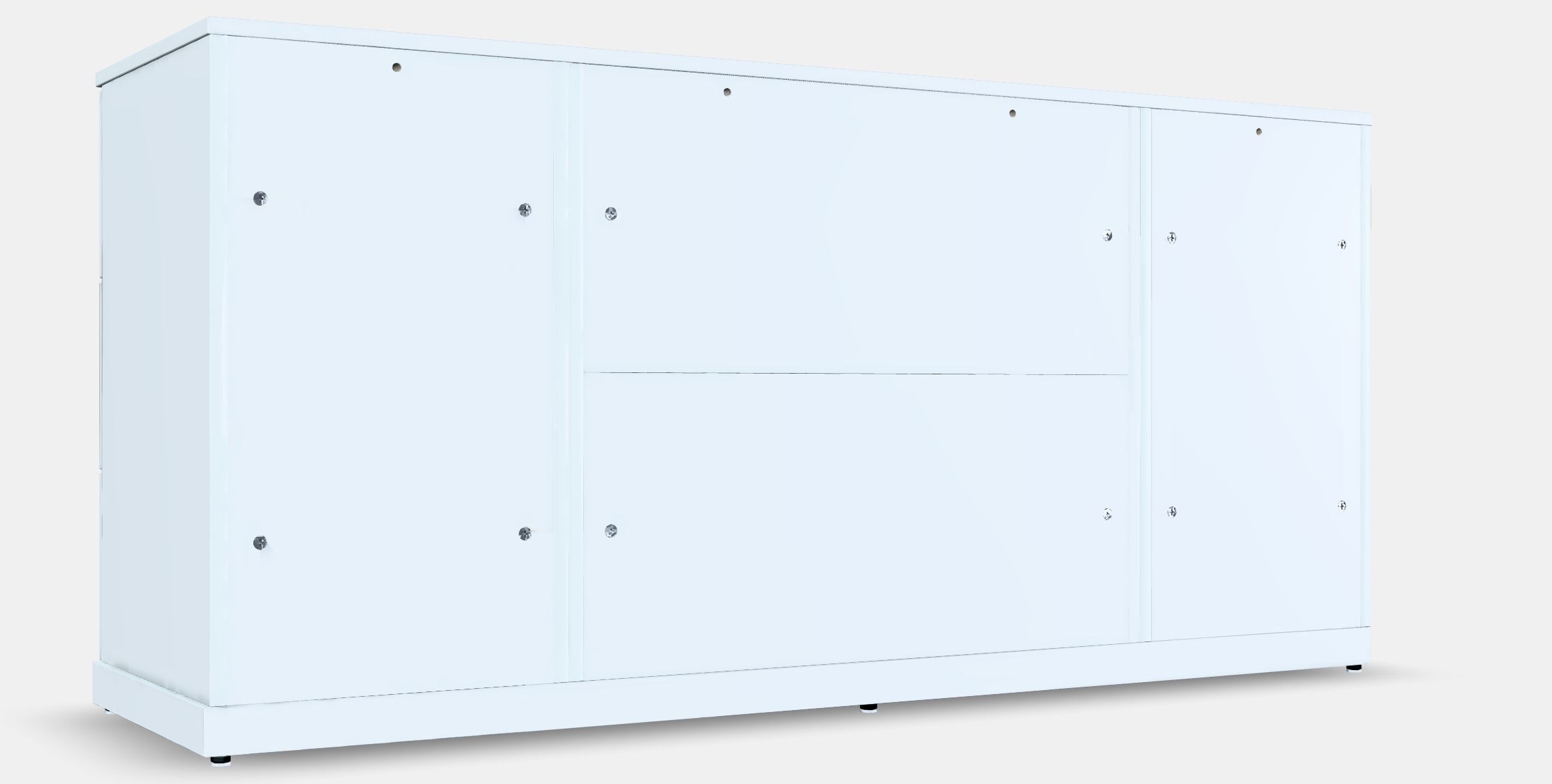 NORDLI Chest of 9 drawers Low-poly 3D model_5