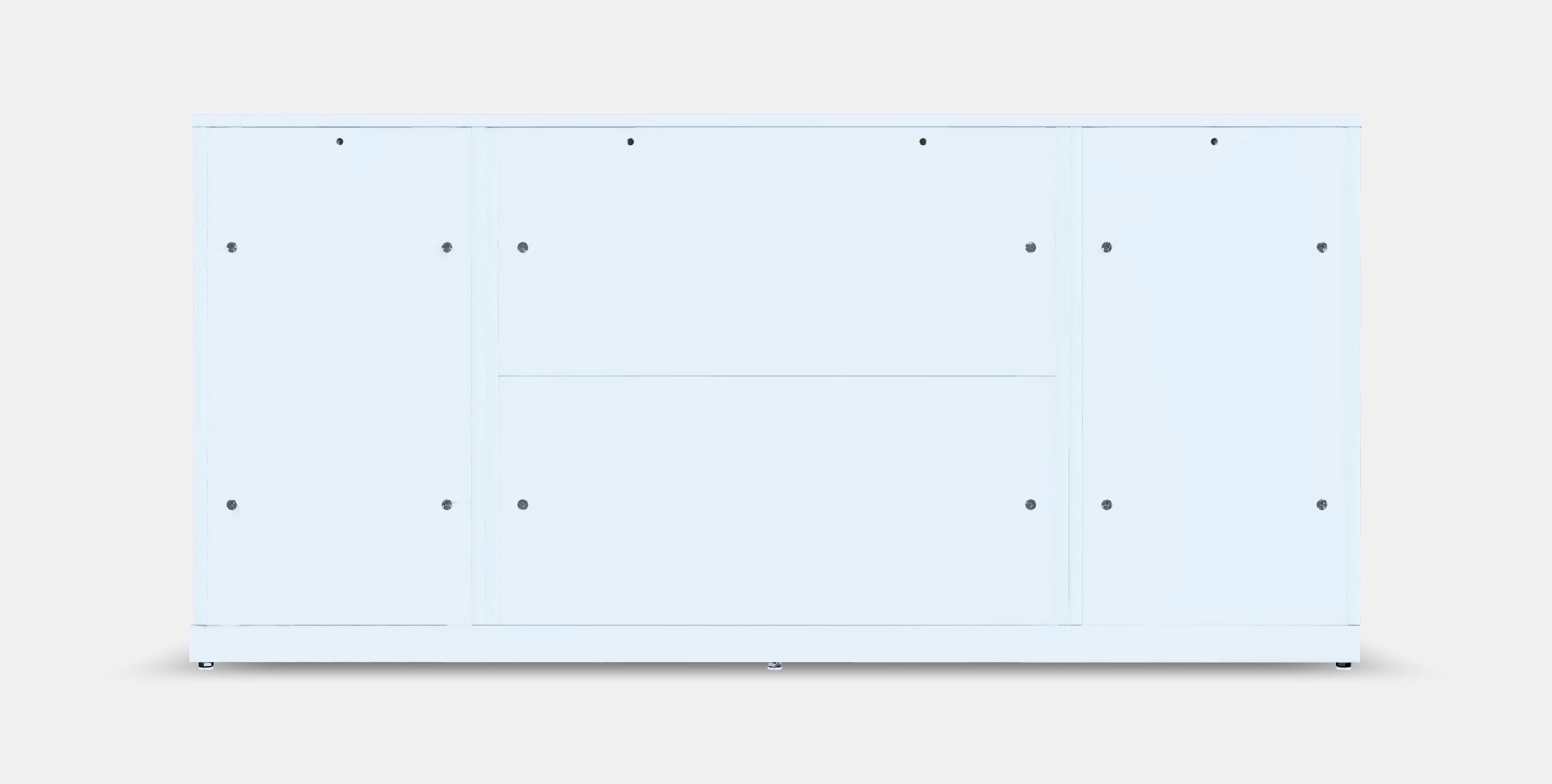 NORDLI Chest of 9 drawers Low-poly 3D model_15