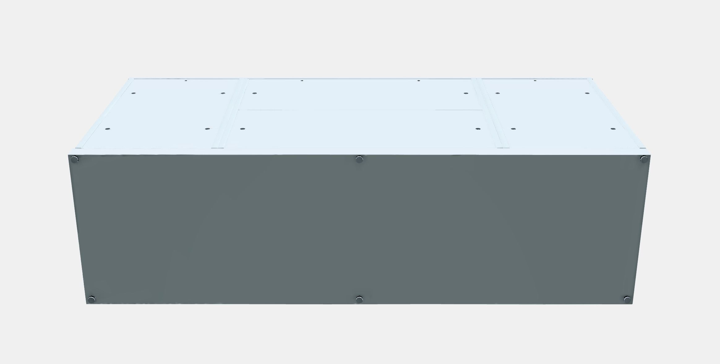 NORDLI Chest of 9 drawers Low-poly 3D model_8