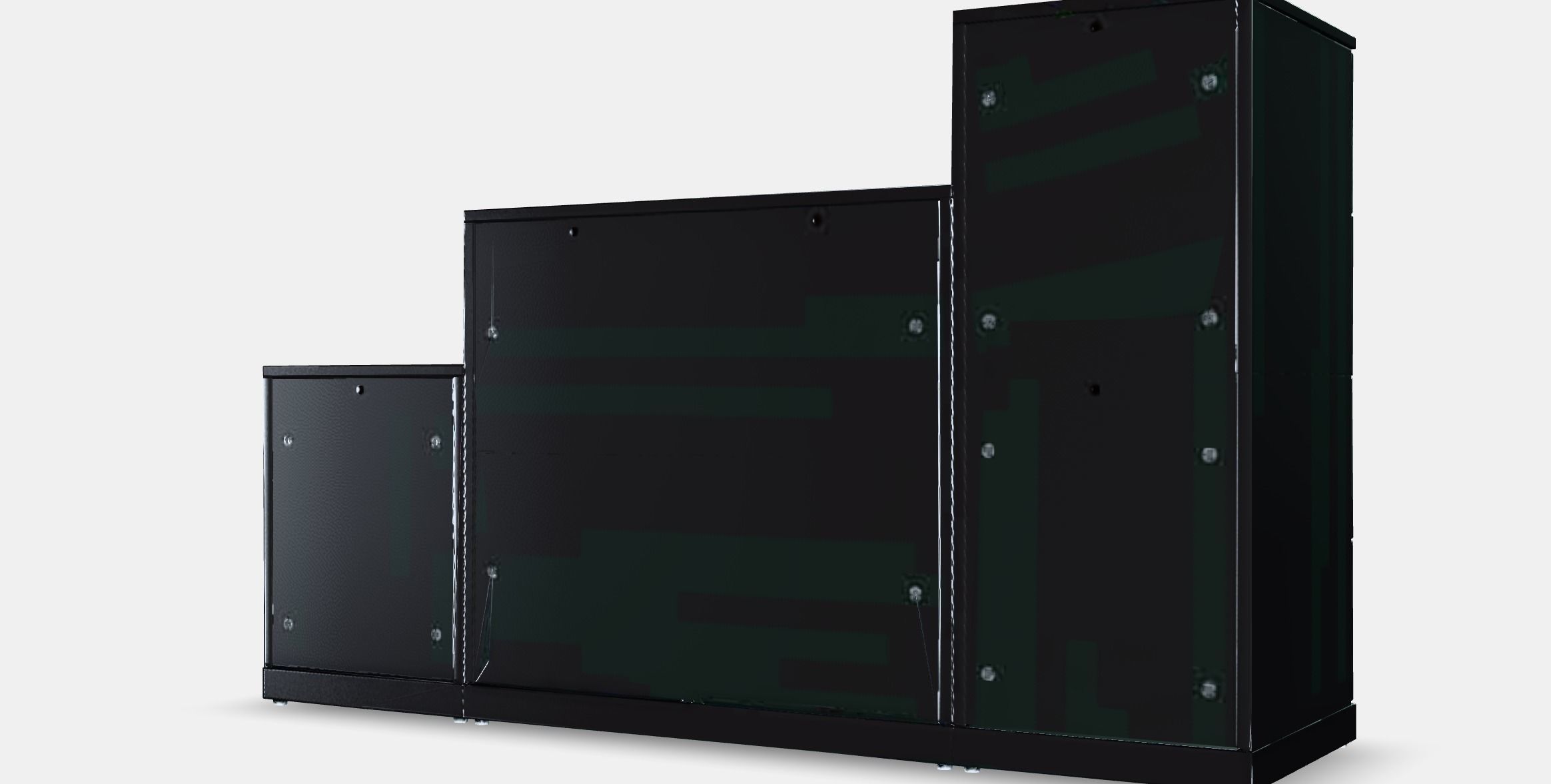 NORDLI Chest of 9 drawers 1 Low-poly 3D model_7