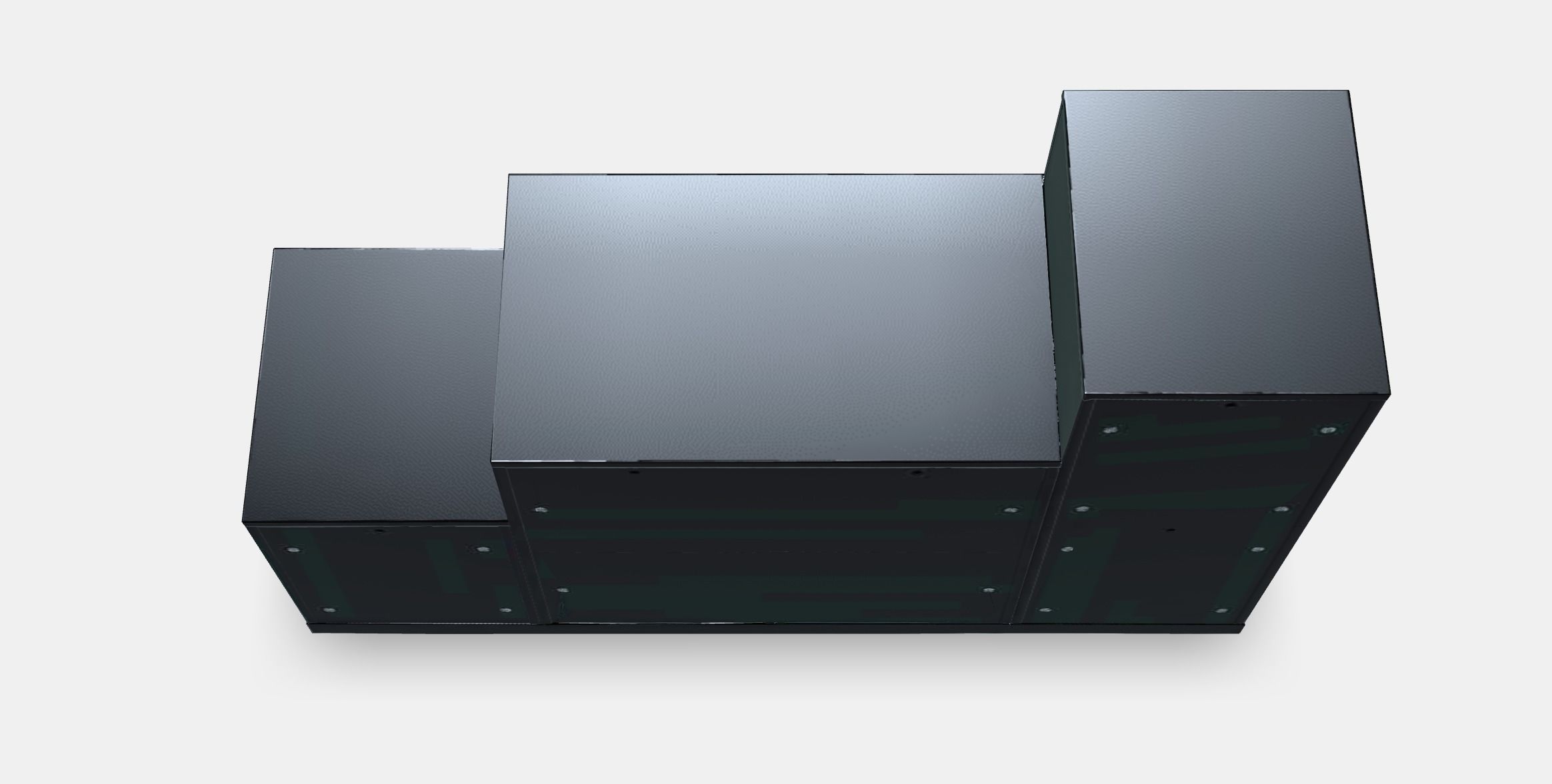 NORDLI Chest of 9 drawers 1 Low-poly 3D model_3