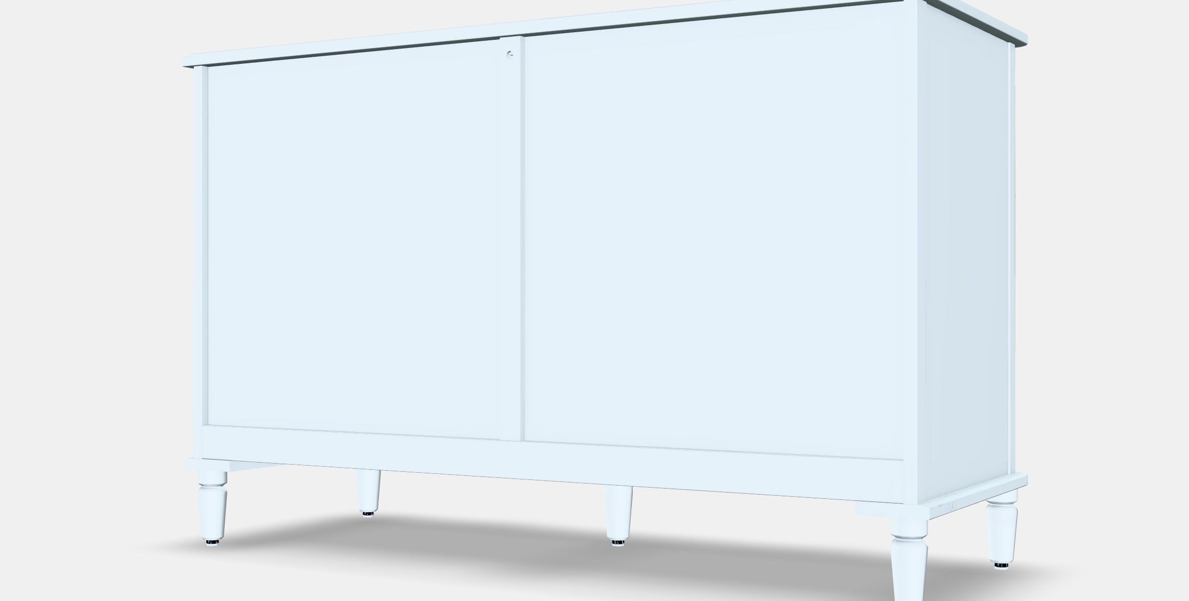 TYSSEDAL Chest of 6 drawers Low-poly 3D model_7