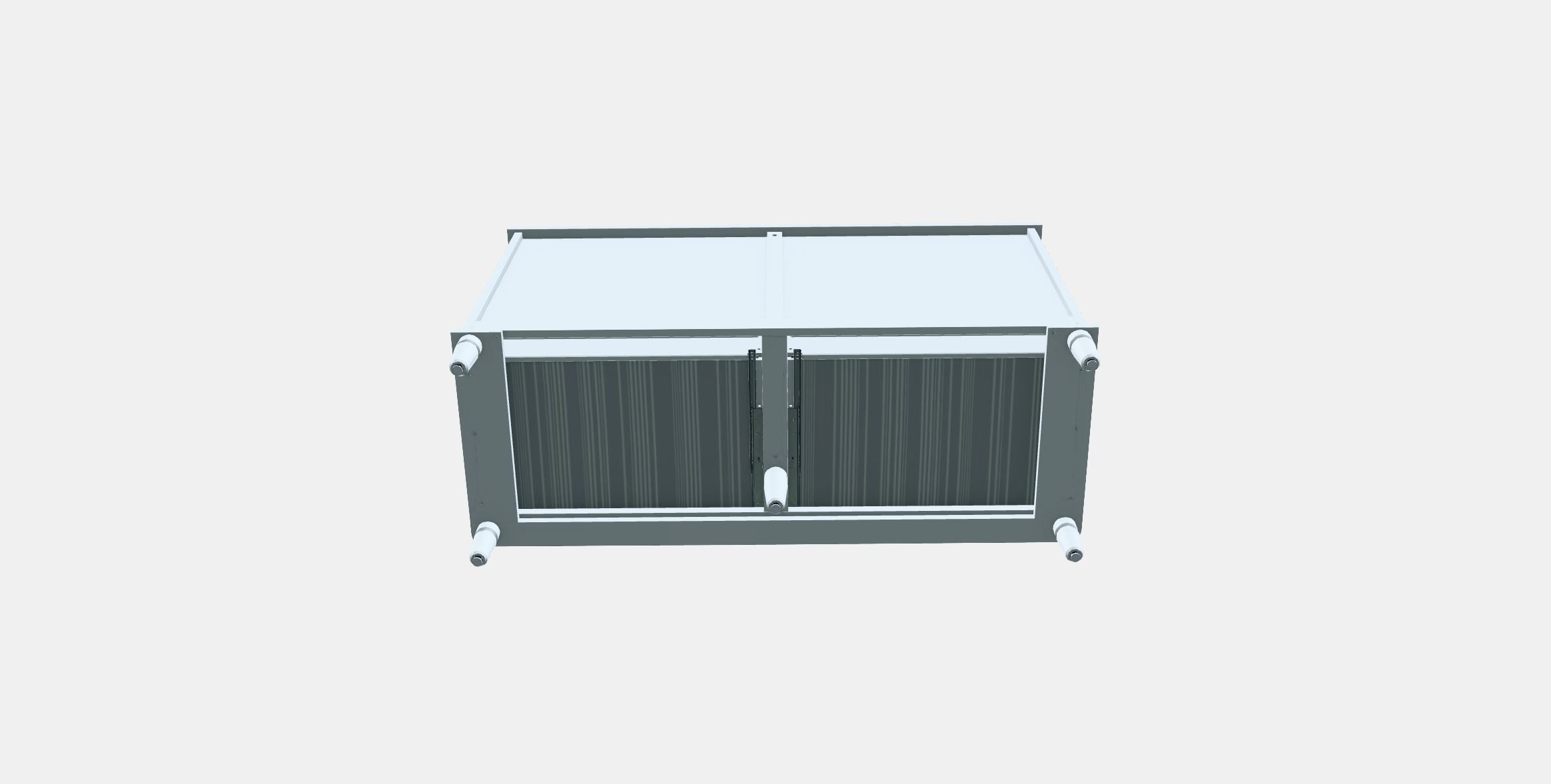 TYSSEDAL Chest of 6 drawers Low-poly 3D model_6