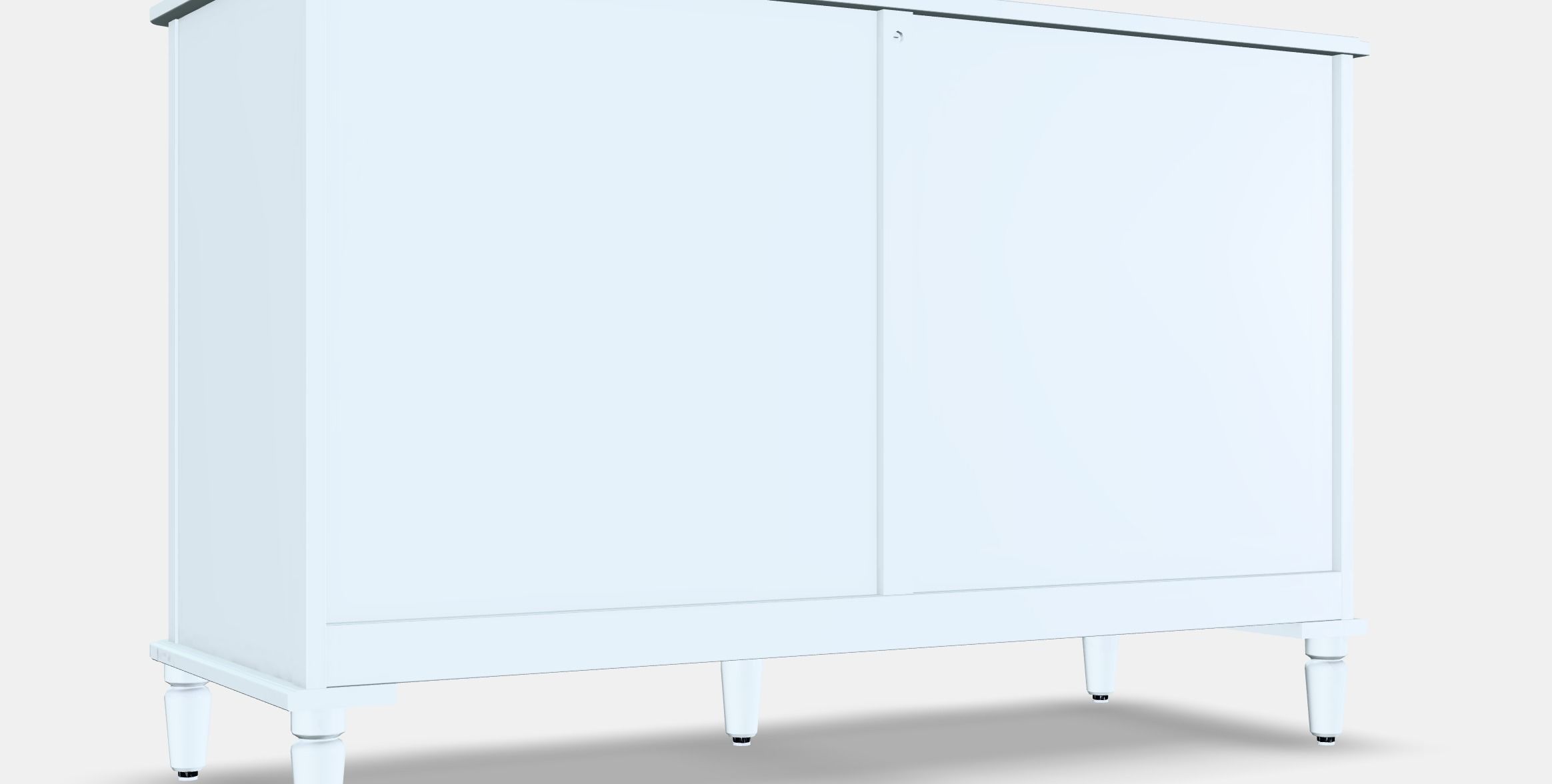 TYSSEDAL Chest of 6 drawers Low-poly 3D model_2