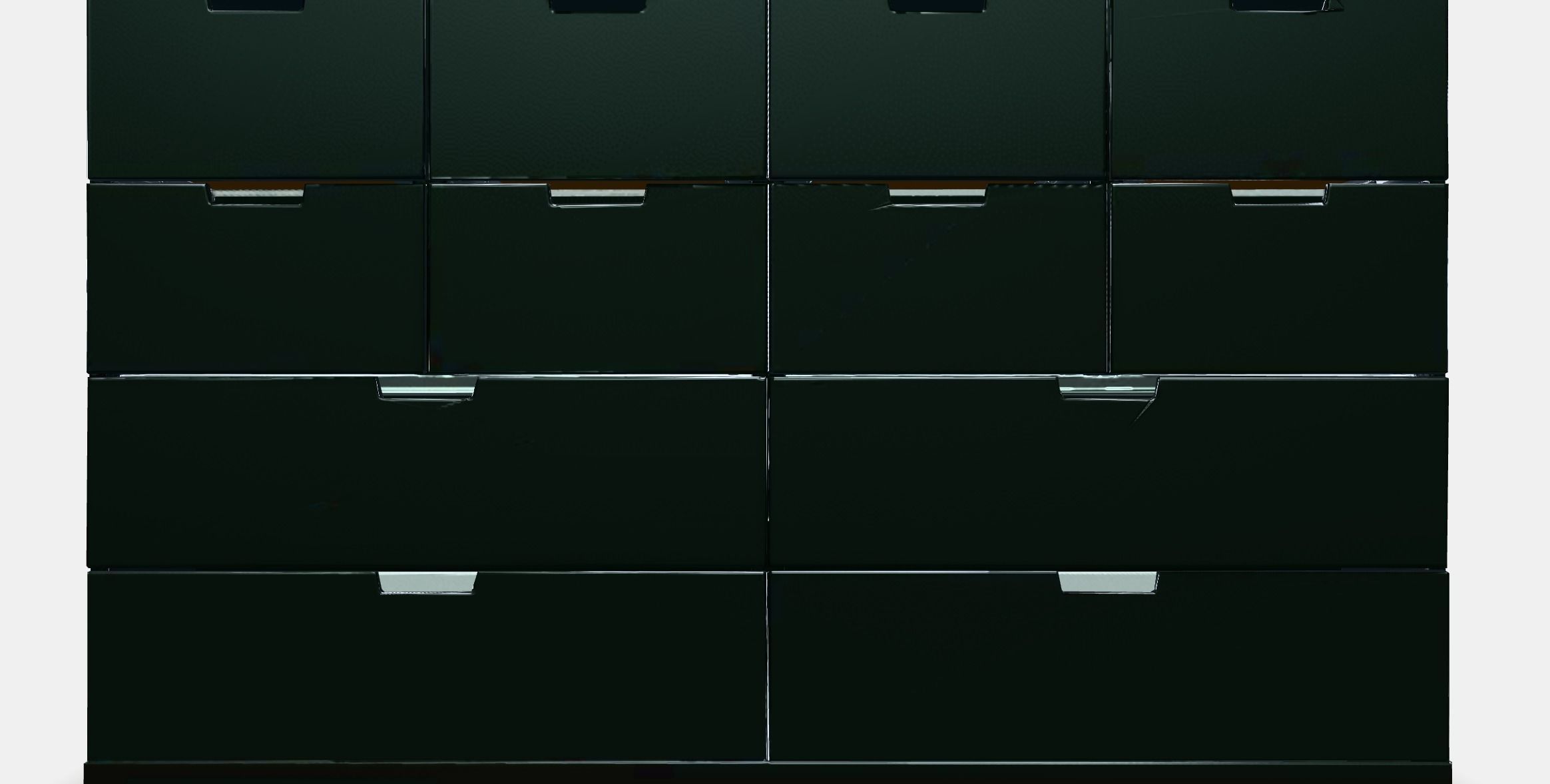 NORDLI Chest of 12 drawers 3 Low-poly 3D model_12