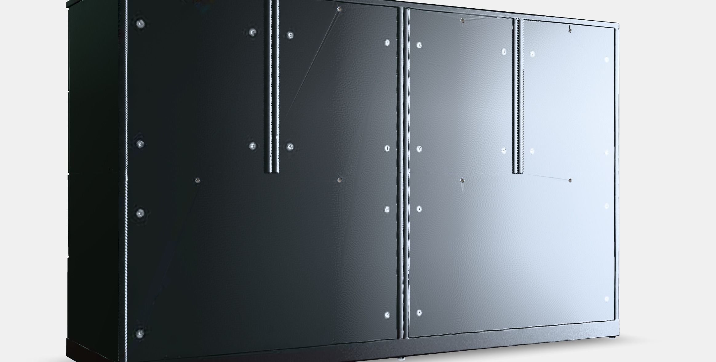 NORDLI Chest of 12 drawers 3 Low-poly 3D model_7