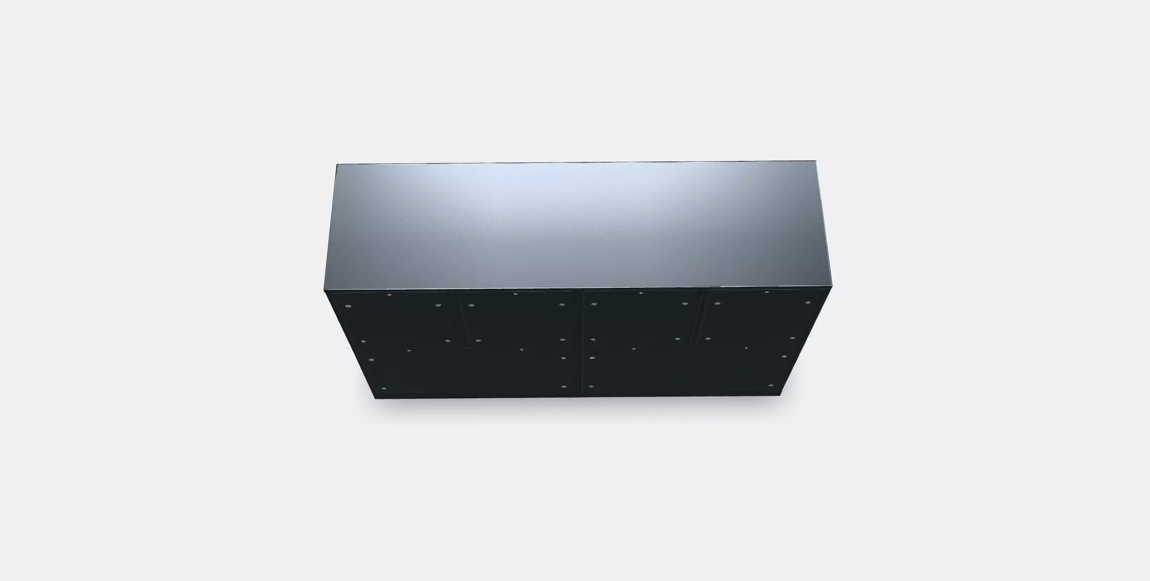 NORDLI Chest of 12 drawers 3 Low-poly 3D model_0