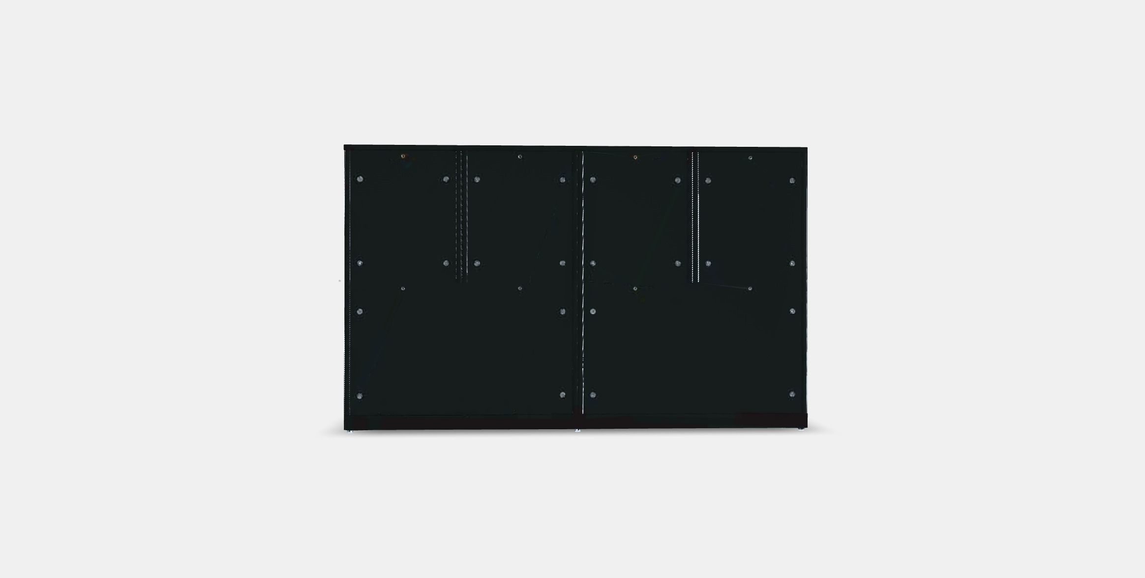 NORDLI Chest of 12 drawers 3 Low-poly 3D model_14