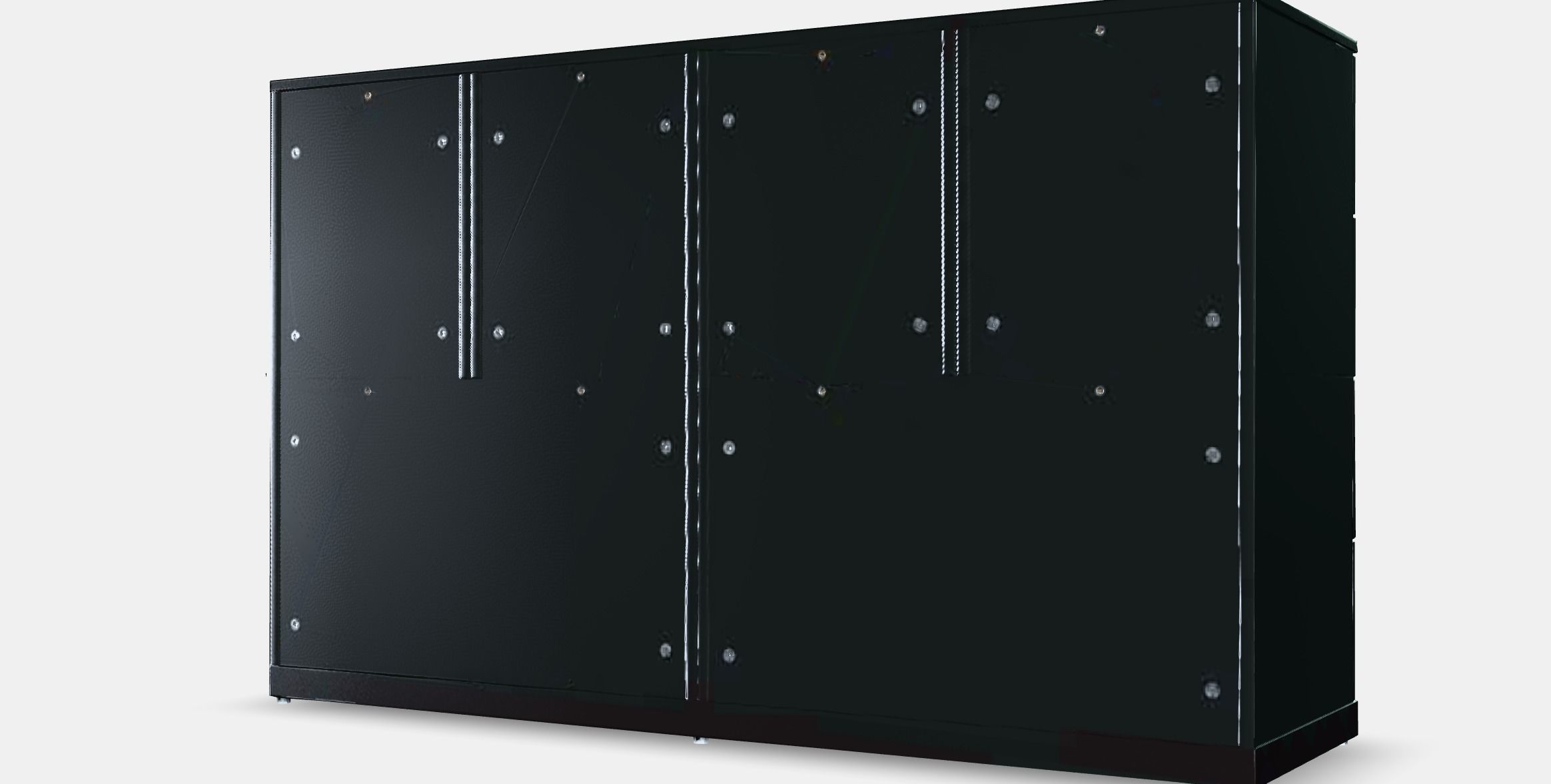 NORDLI Chest of 12 drawers 3 Low-poly 3D model_9