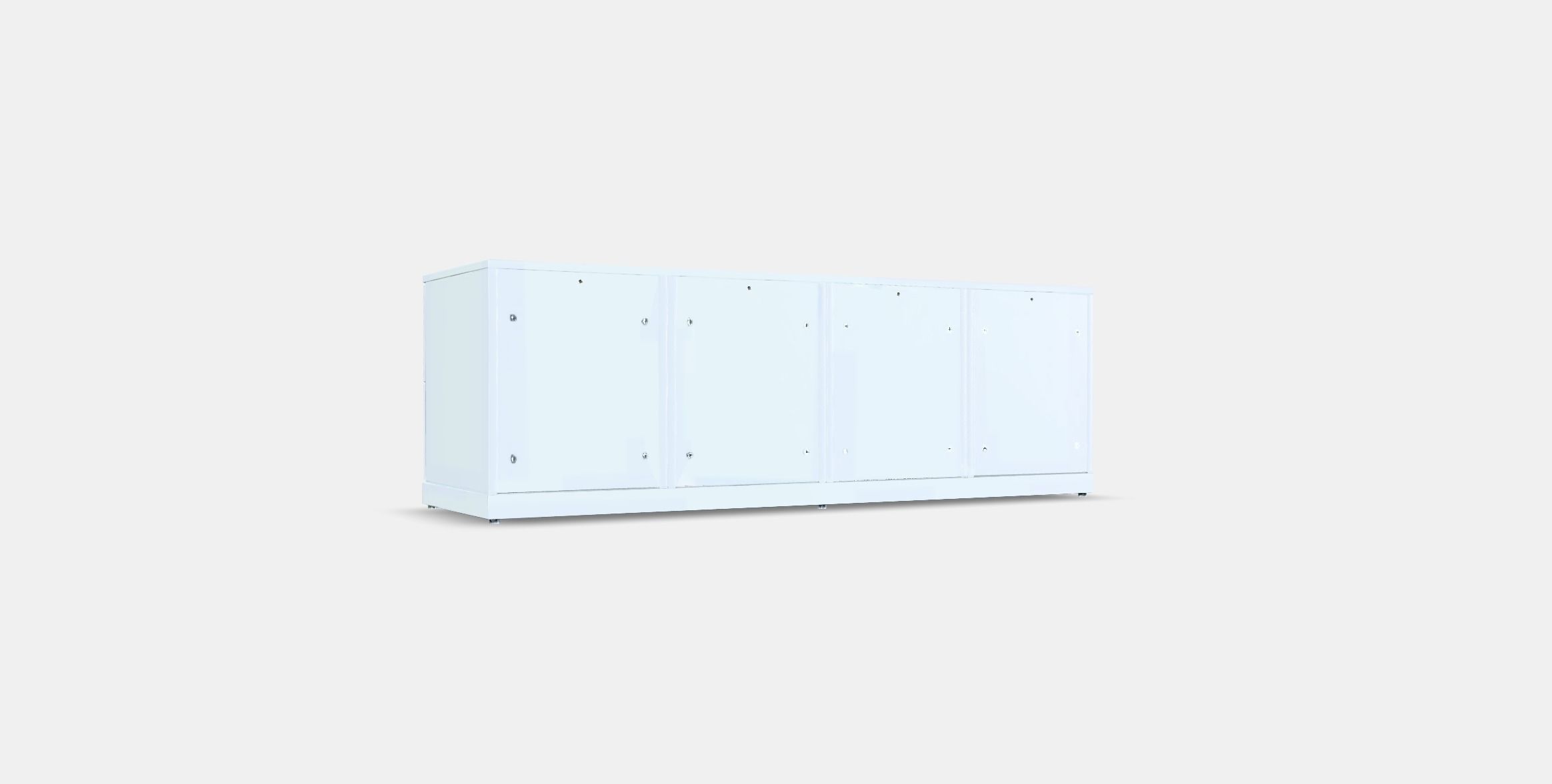 NORDLI Chest of 8 drawers 2 Low-poly 3D model_15