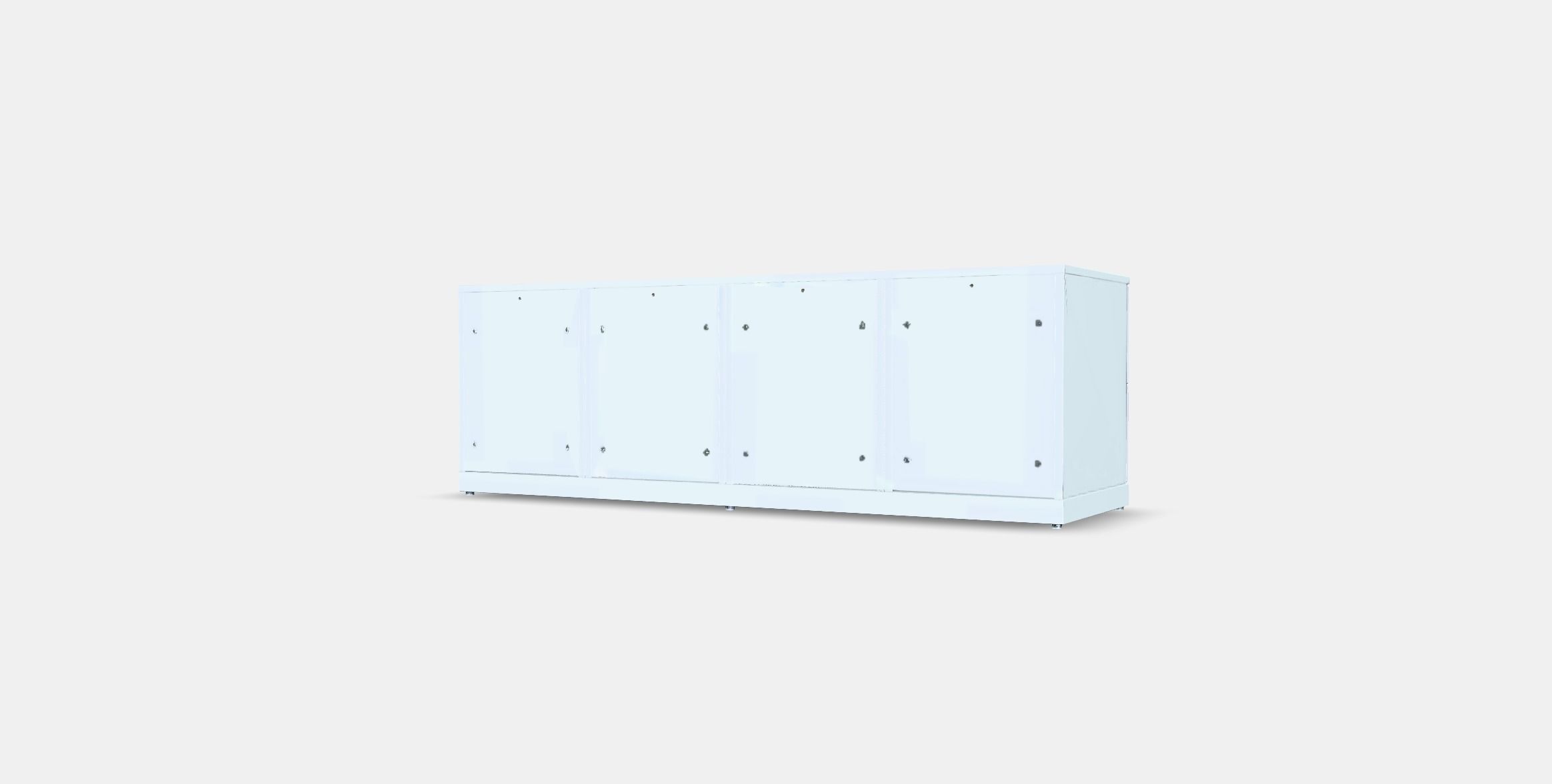 NORDLI Chest of 8 drawers 2 Low-poly 3D model_5