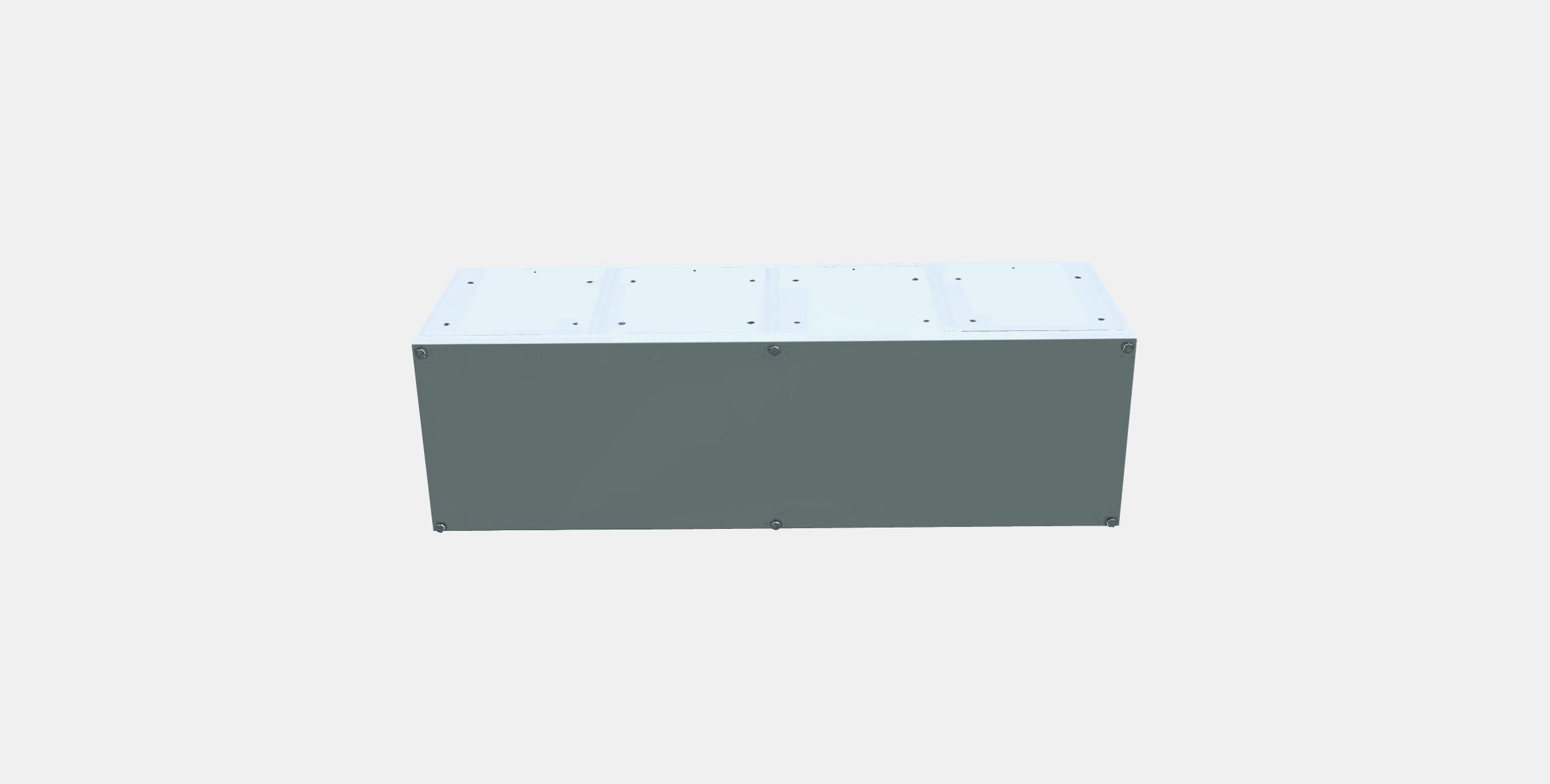 NORDLI Chest of 8 drawers 2 Low-poly 3D model_6