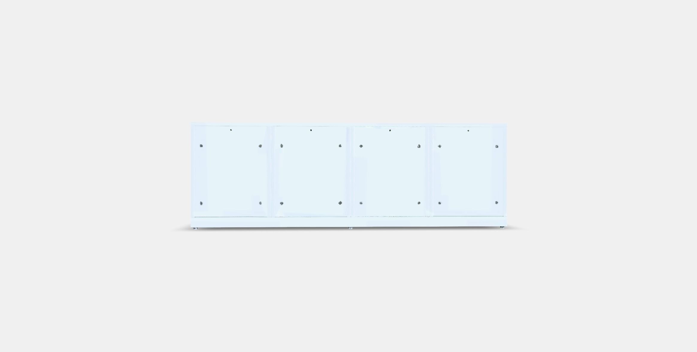 NORDLI Chest of 8 drawers 2 Low-poly 3D model_13