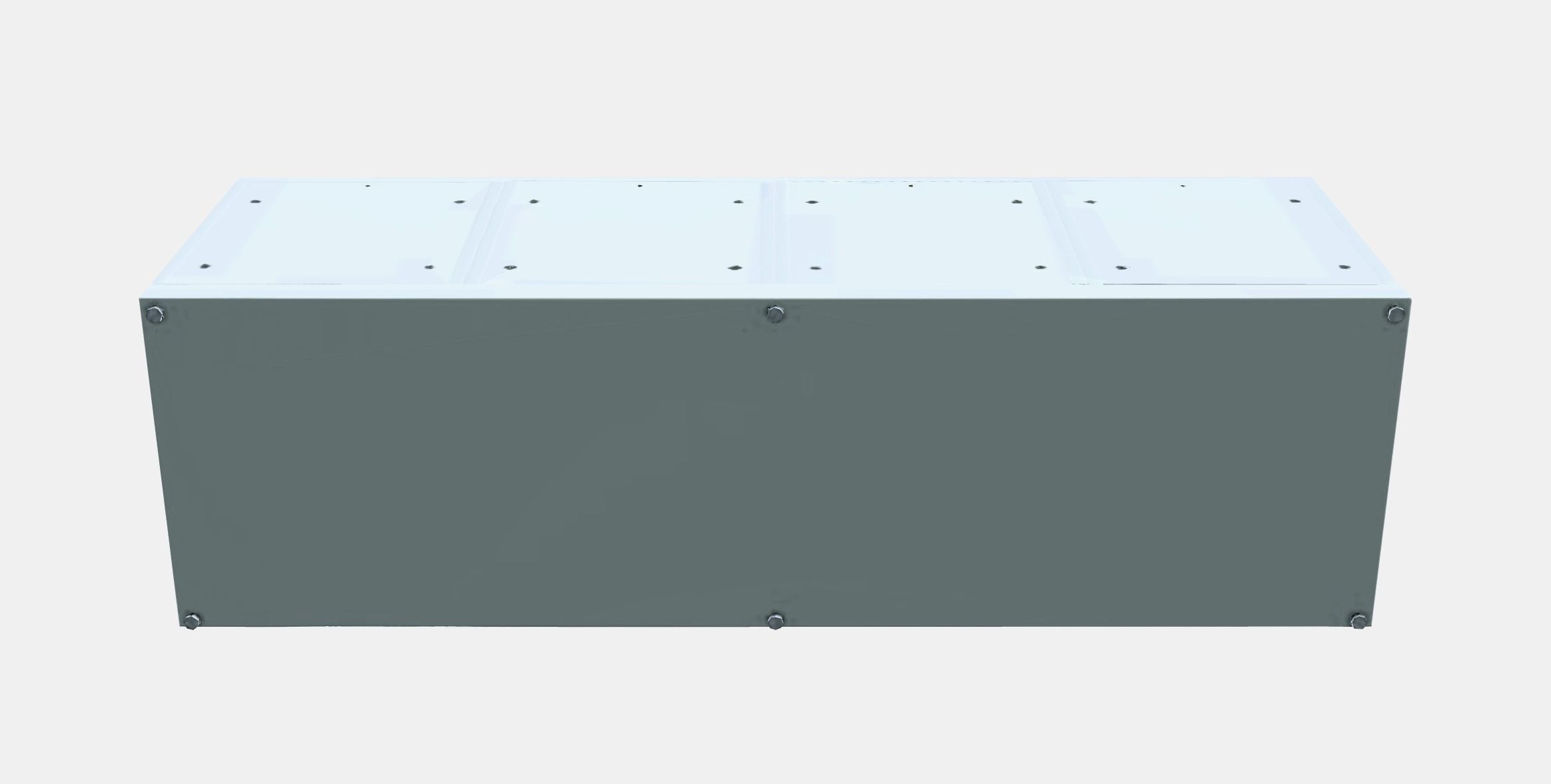 NORDLI Chest of 8 drawers 2 Low-poly 3D model_7