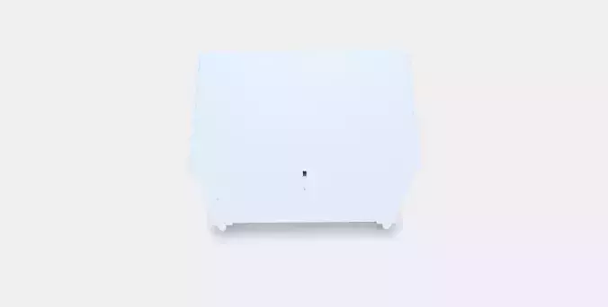 TYSSEDAL Chest of 4 drawers Low-poly 3D model