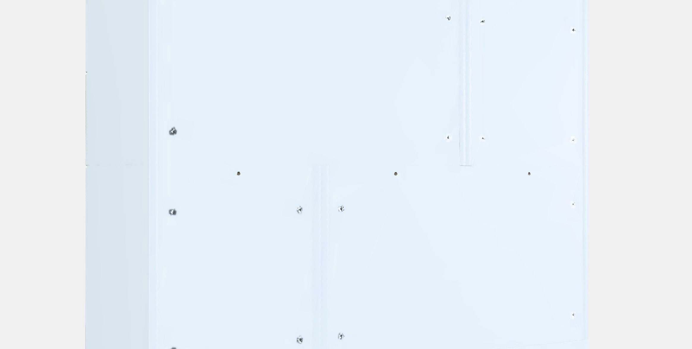 NORDLI Chest of 6 drawers 3 Low-poly 3D model_2