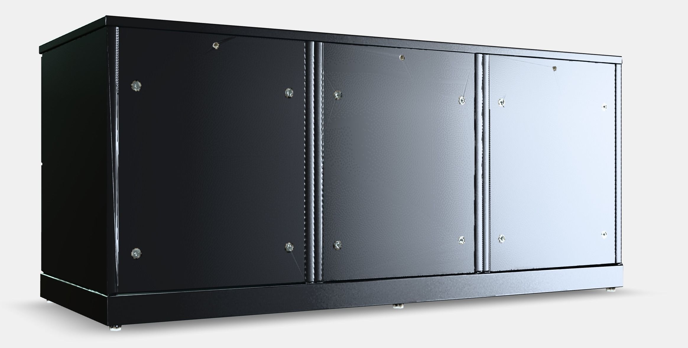 NORDLI Chest of 6 drawers 4 Low-poly 3D model_3