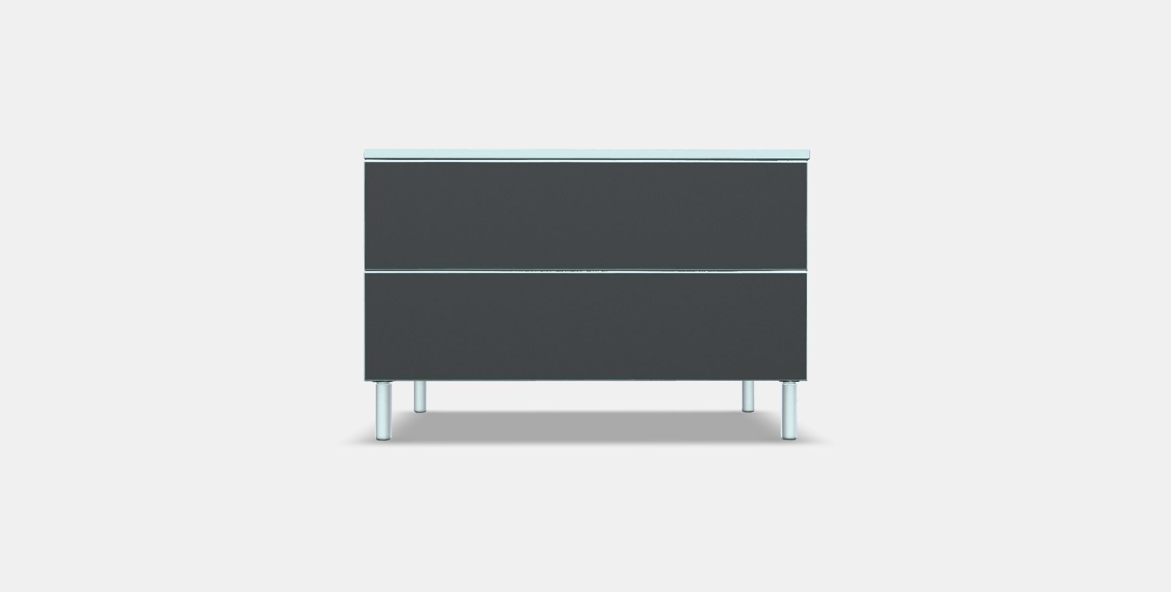 PLATSA Chest of 2 drawers Low-poly 3D model_10