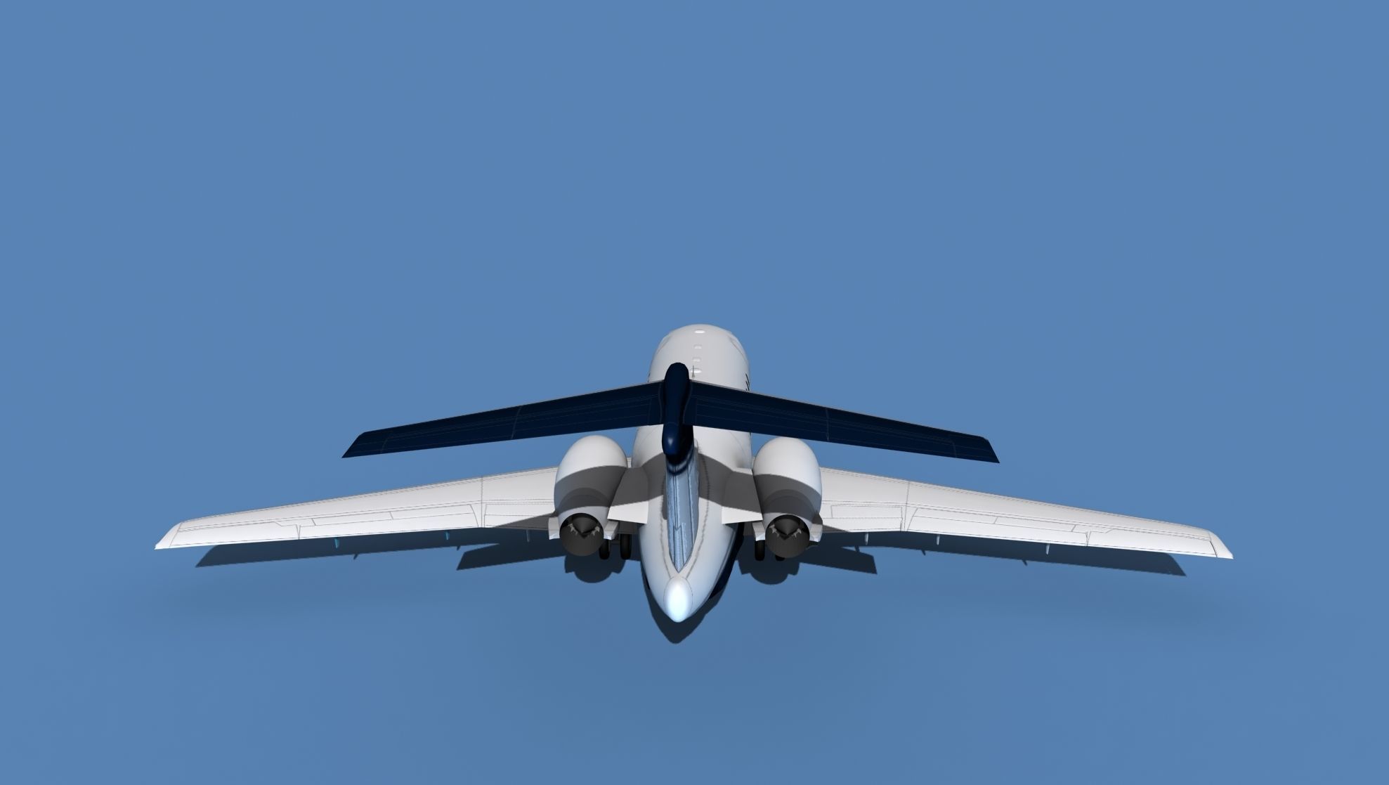 Hawker Siddley 4000 V03 3D model_6