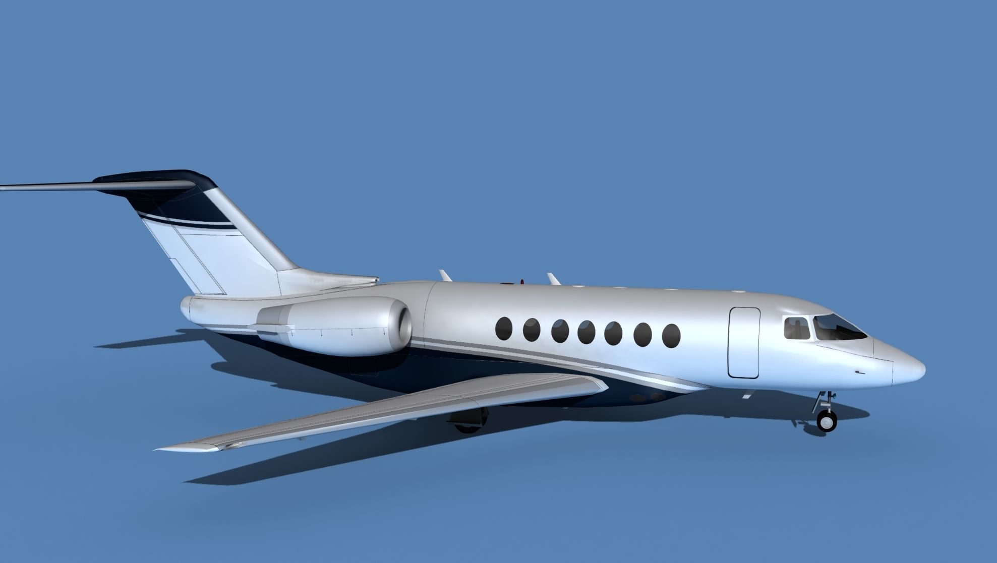 Hawker Siddley 4000 V03 3D model_3