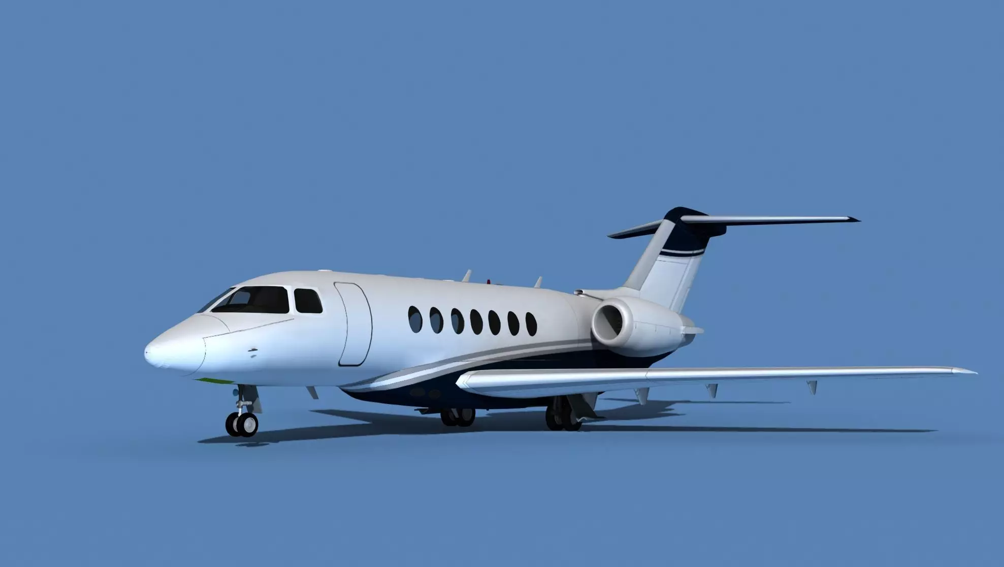 Hawker Siddley 4000 V03 3D model_0