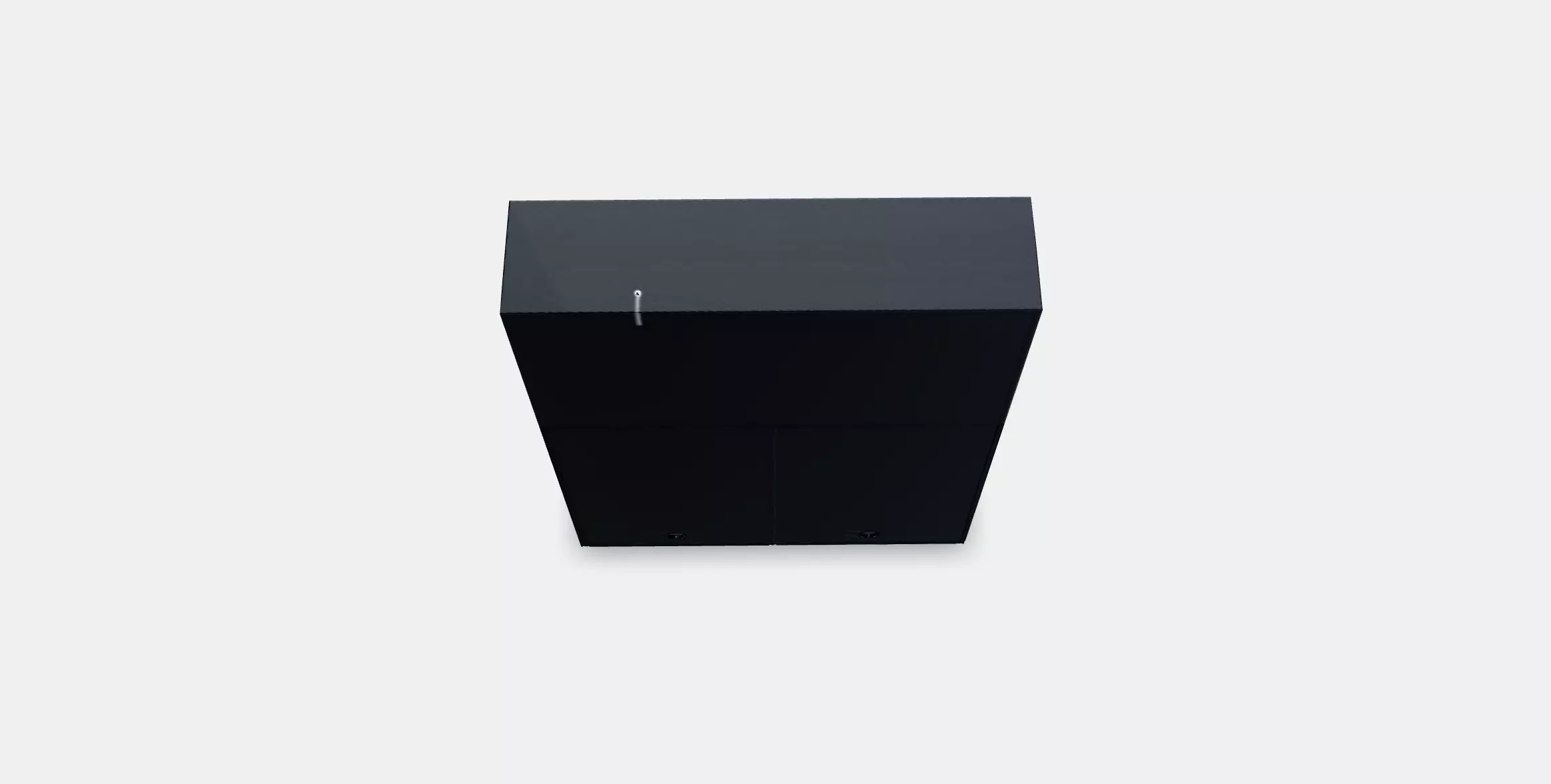 GALANT Storage combination w sliding doors 3 Low-poly 3D model