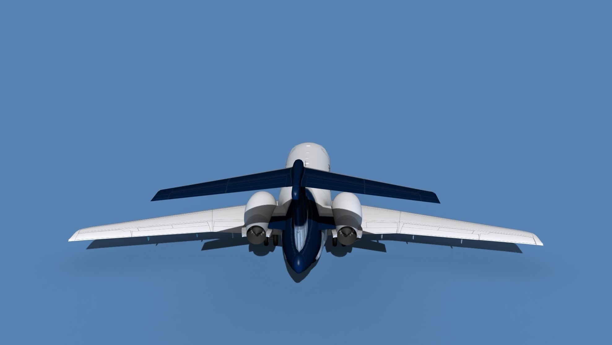 Hawker Siddley 4000 V04 3D model_6