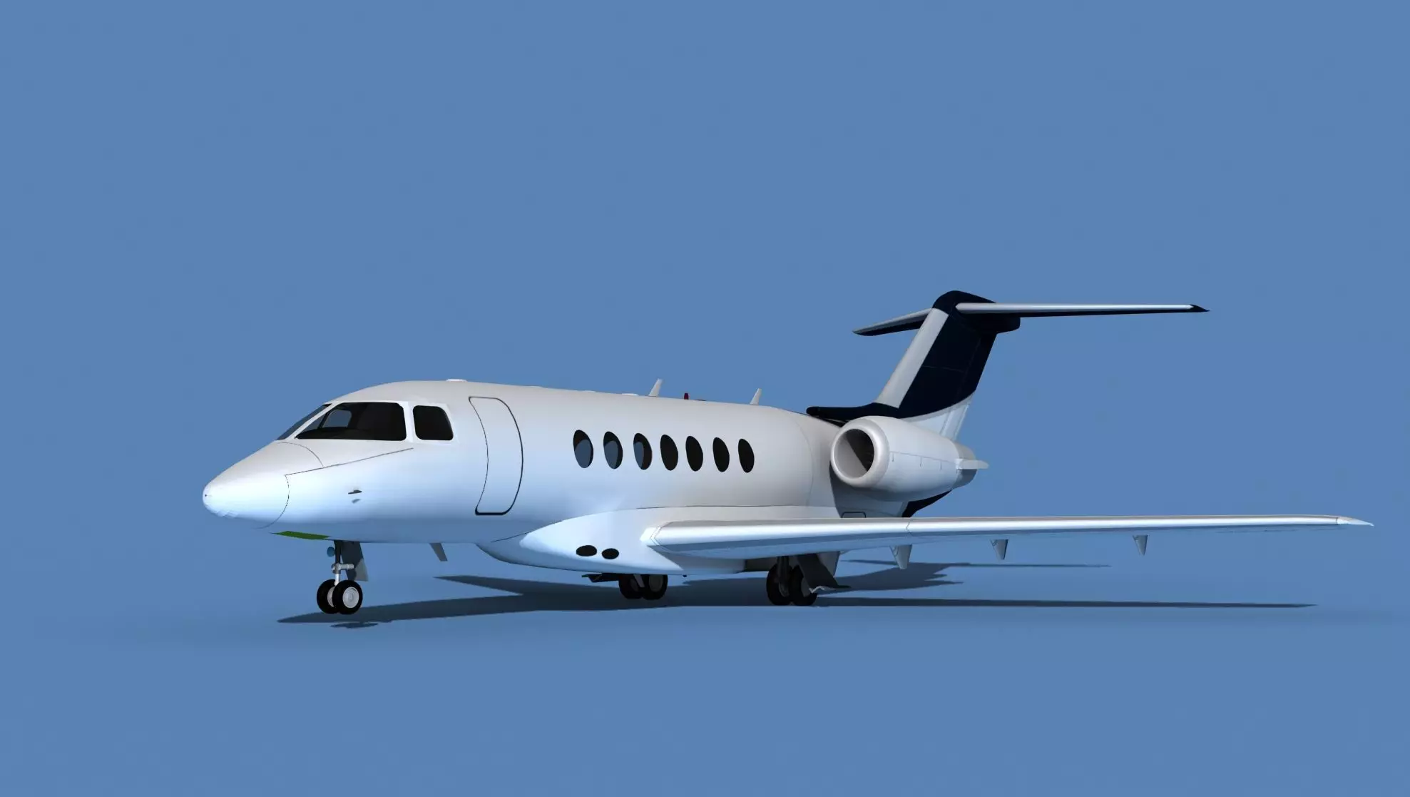 Hawker Siddley 4000 V04 3D model_0