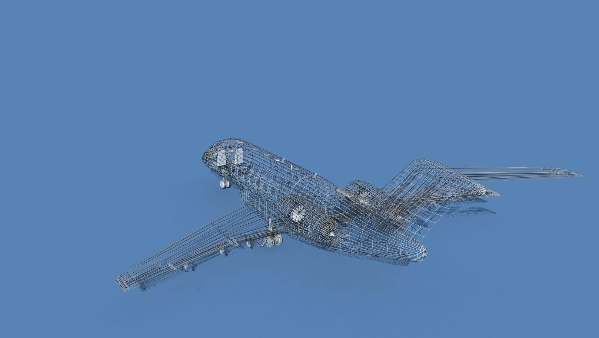 Hawker Siddley 4000 V04 3D model_18