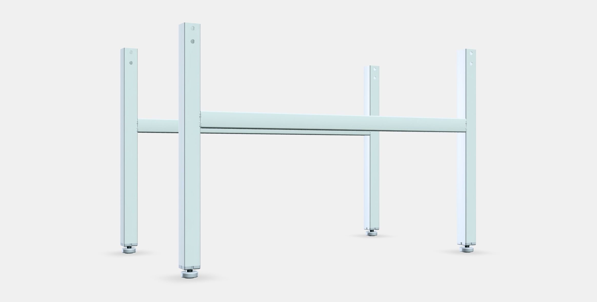 HALLAN Pair of legs Low-poly 3D model_9