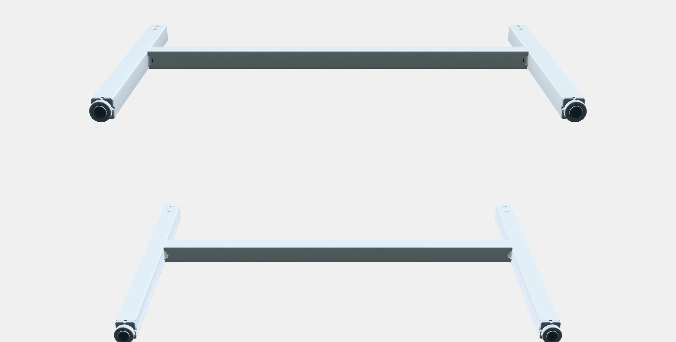 HALLAN Pair of legs Low-poly 3D model_8