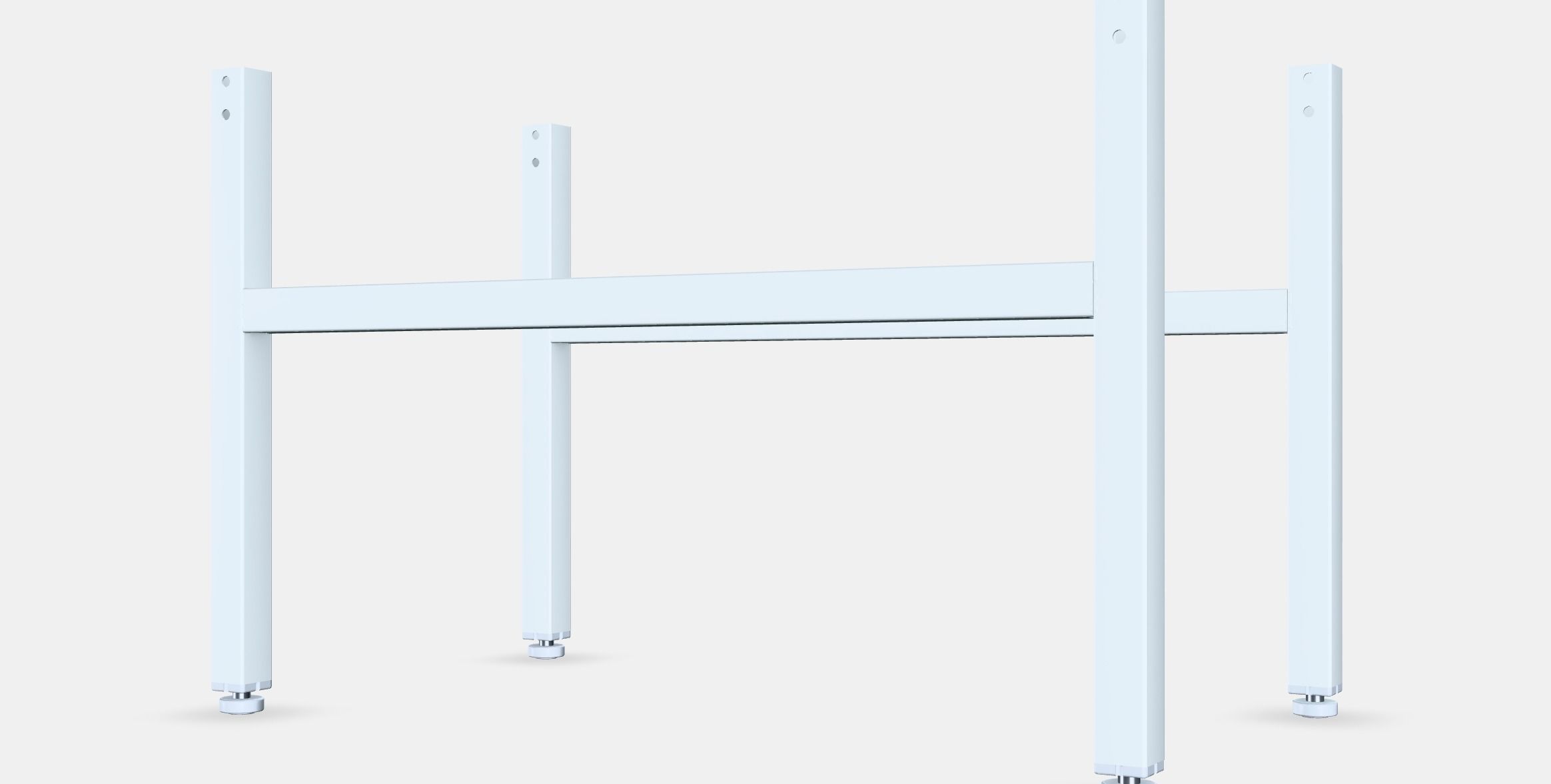 HALLAN Pair of legs Low-poly 3D model_6