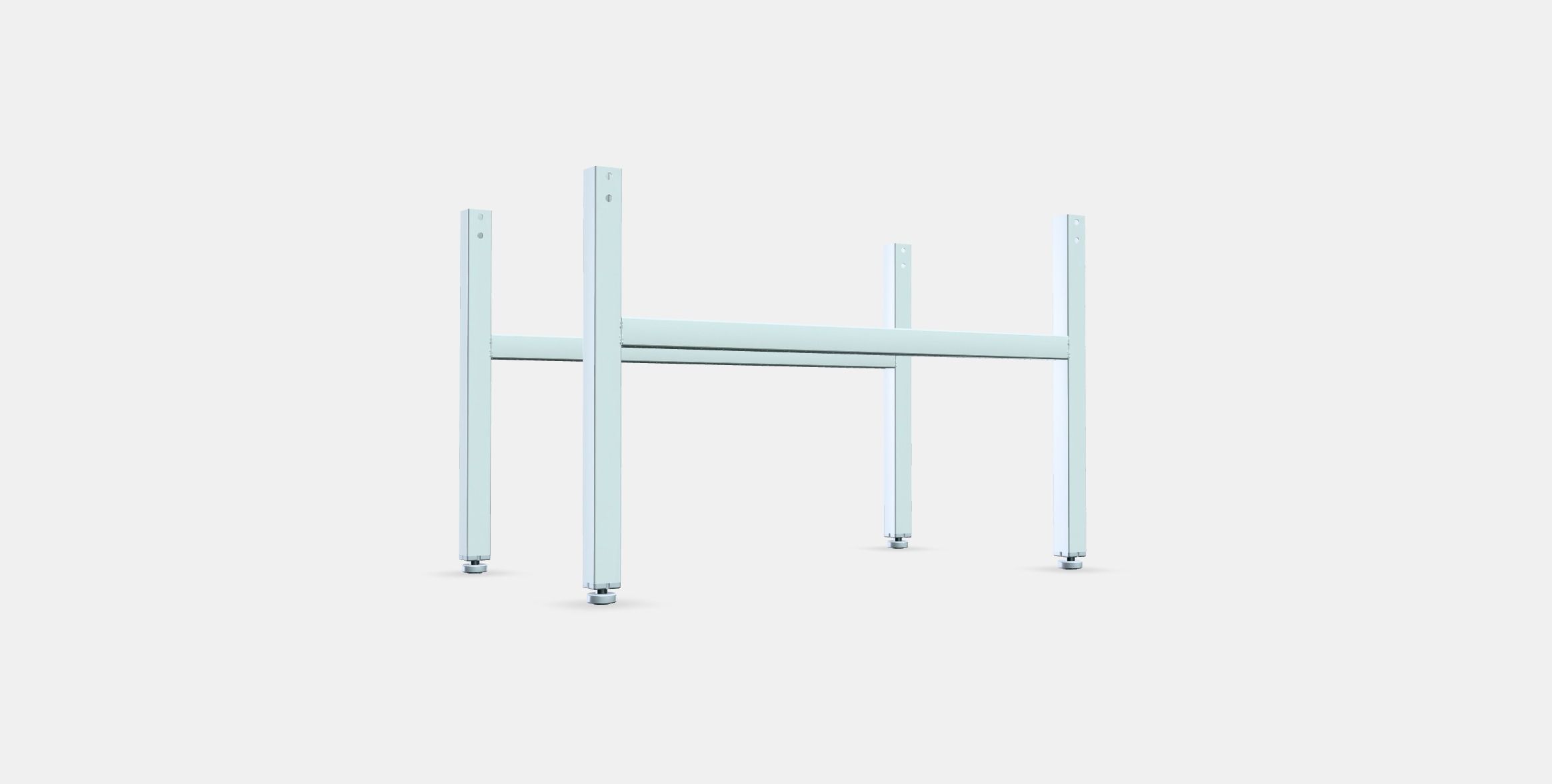 HALLAN Pair of legs Low-poly 3D model_3