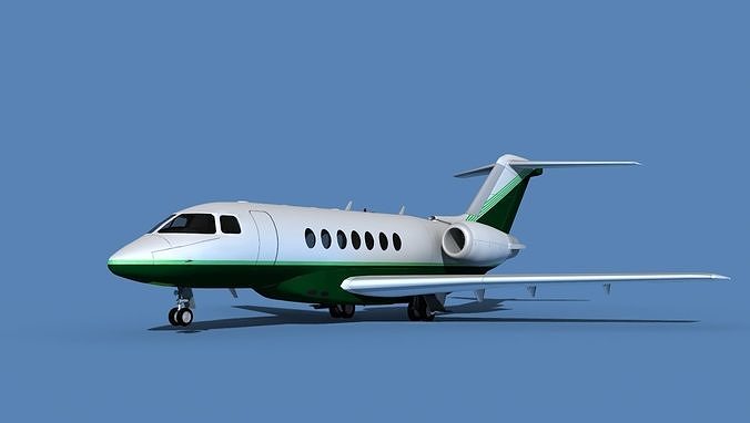 Hawker Siddley 4000 V13 3D model