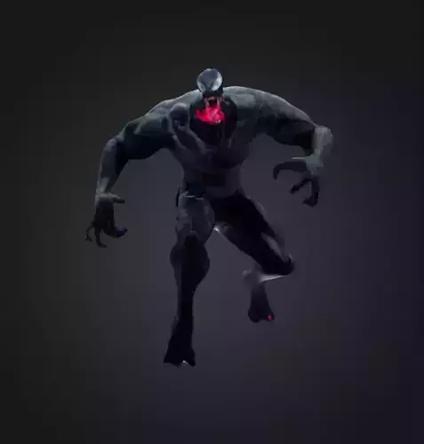 Venom 3D model for 3d Printing STL 