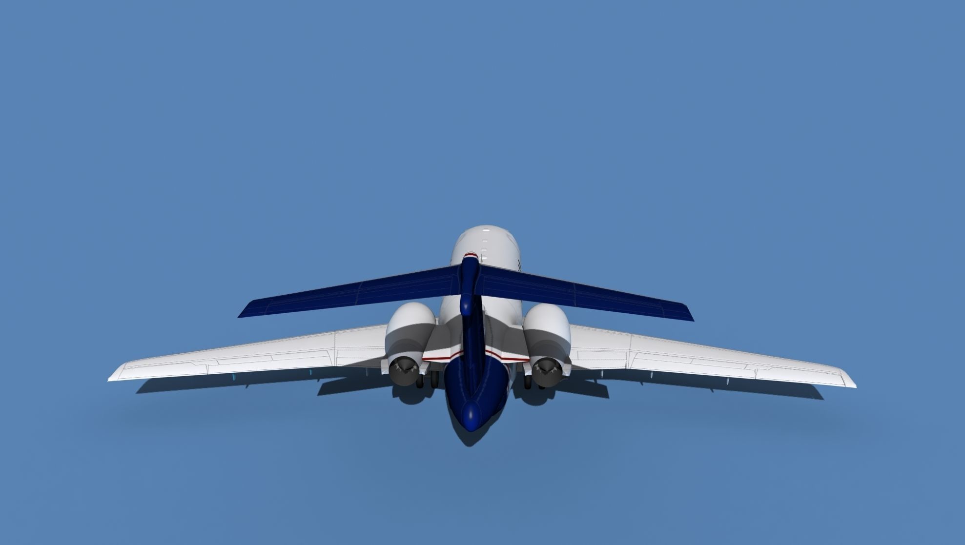 Hawker Siddley 4000 V14 3D model_6