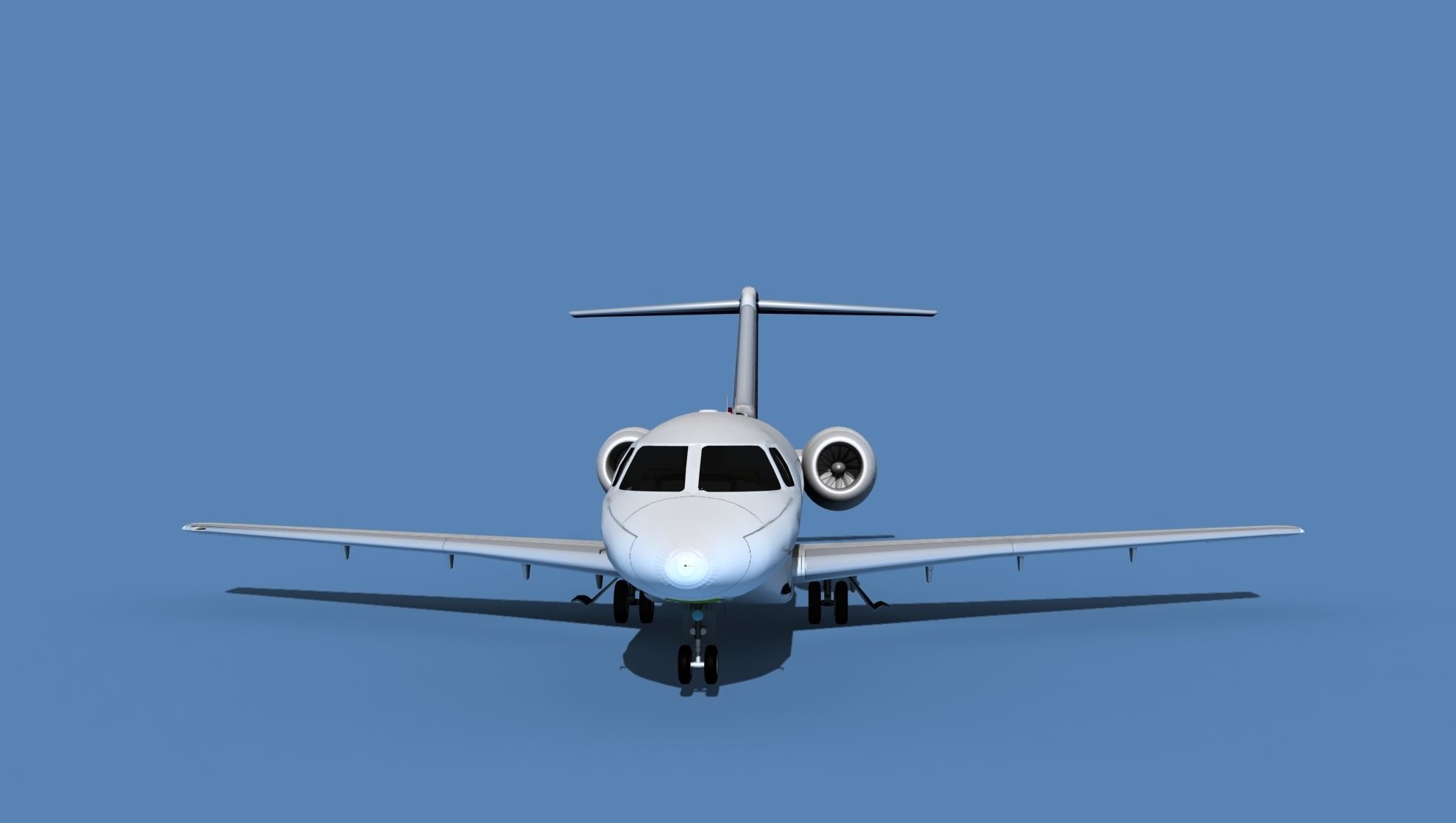 Hawker Siddley 4000 V14 3D model_1