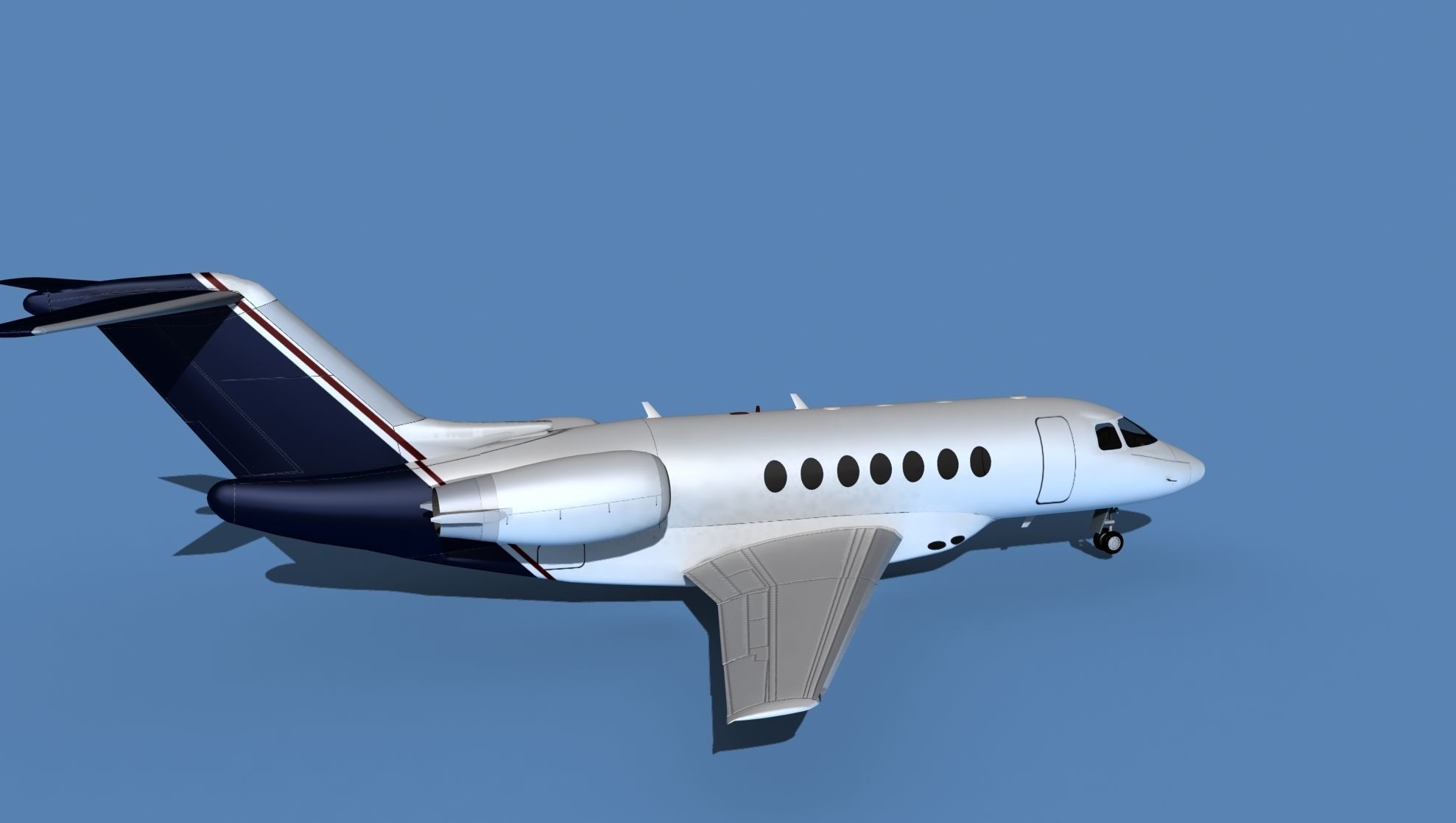 Hawker Siddley 4000 V14 3D model_4