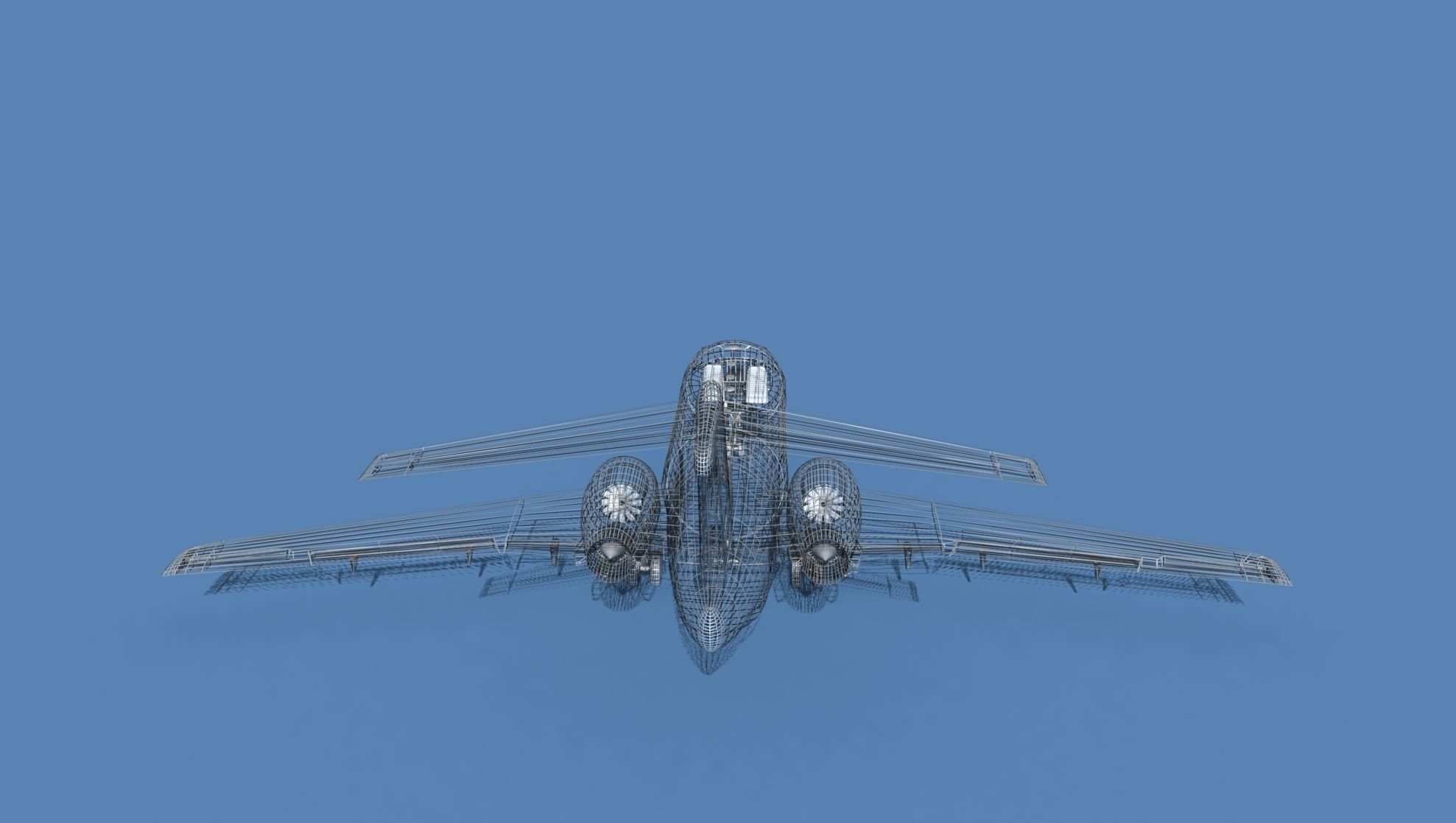 Hawker Siddley 4000 V14 3D model_17