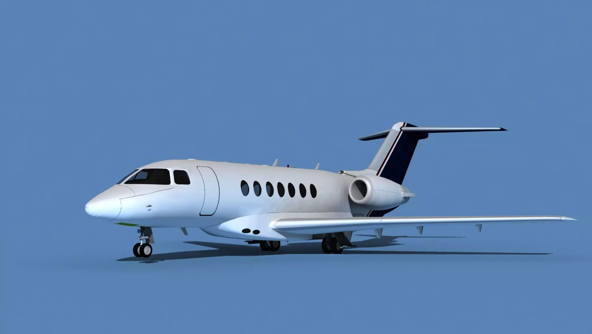 Hawker Siddley 4000 V14 3D model_0