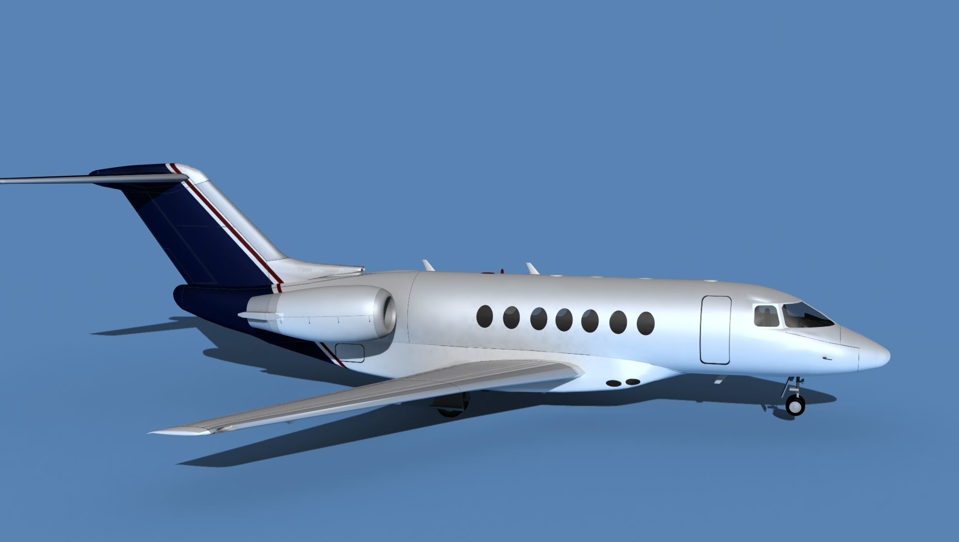 Hawker Siddley 4000 V14 3D model_3
