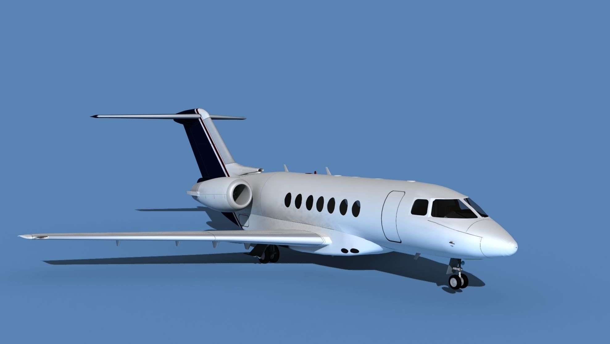 Hawker Siddley 4000 V14 3D model_2