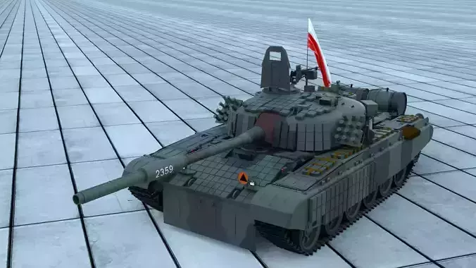 PT 91 Twardy 3D model