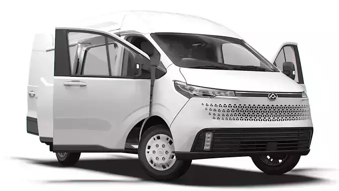 Maxus eDeliver 7 L1H2 HQ Interior 2024 3D model