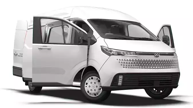 Maxus eDeliver 7 L2H2 HQ Interior 2024 3D model